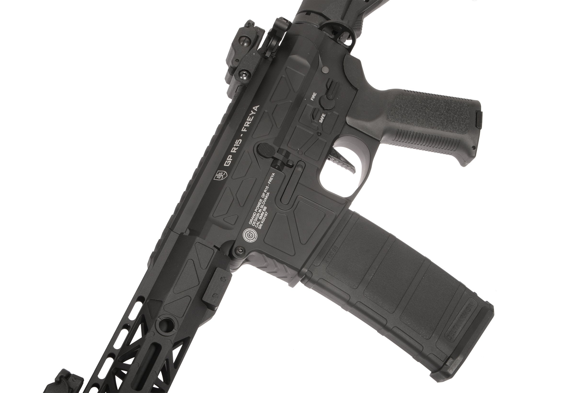 Delta Armory GP FREYA R15 M-LOK 7" Gen2 – Black