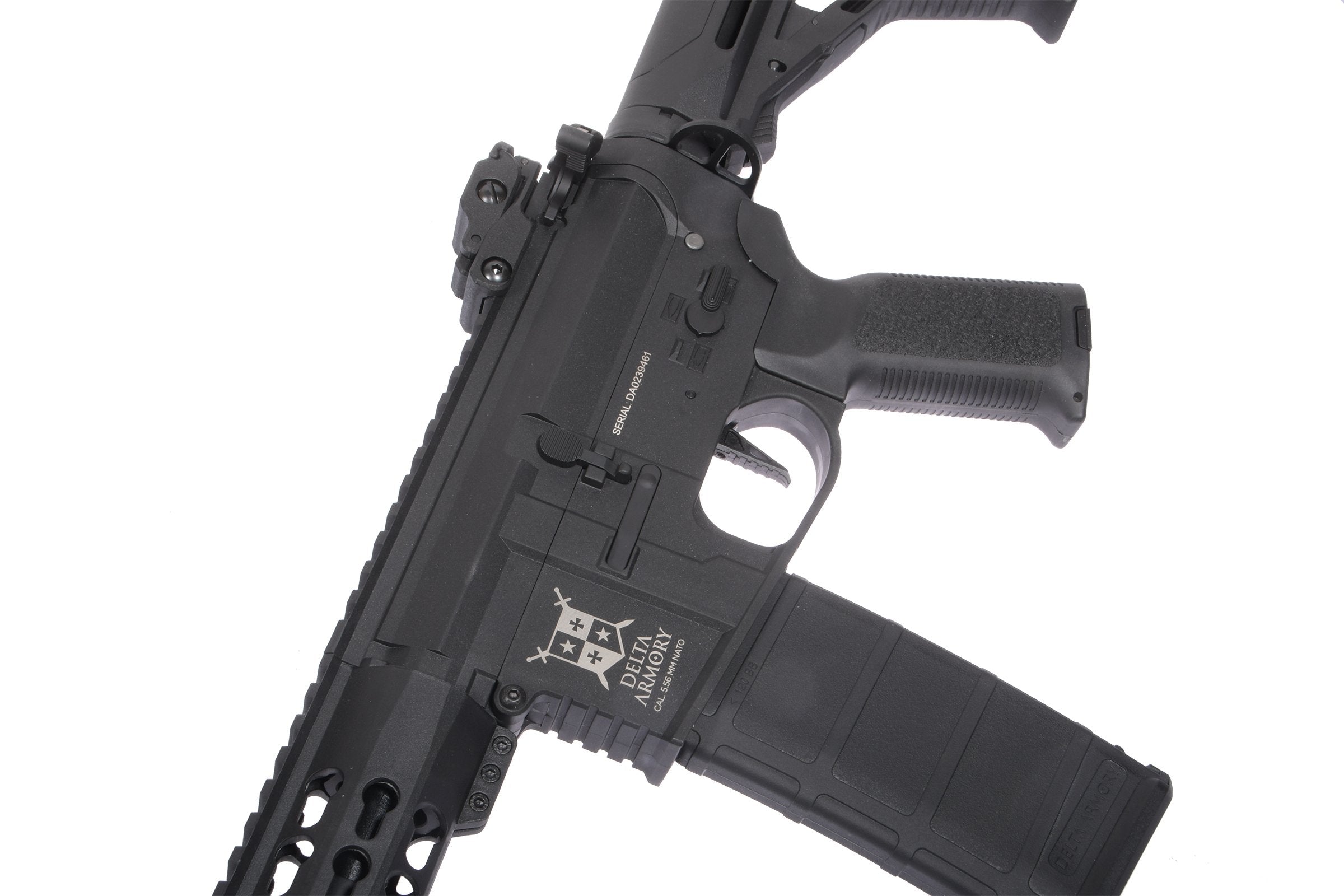 Delta Armory M4 / AR15 KeyMod 10" CHARLIE EAGLE – Black