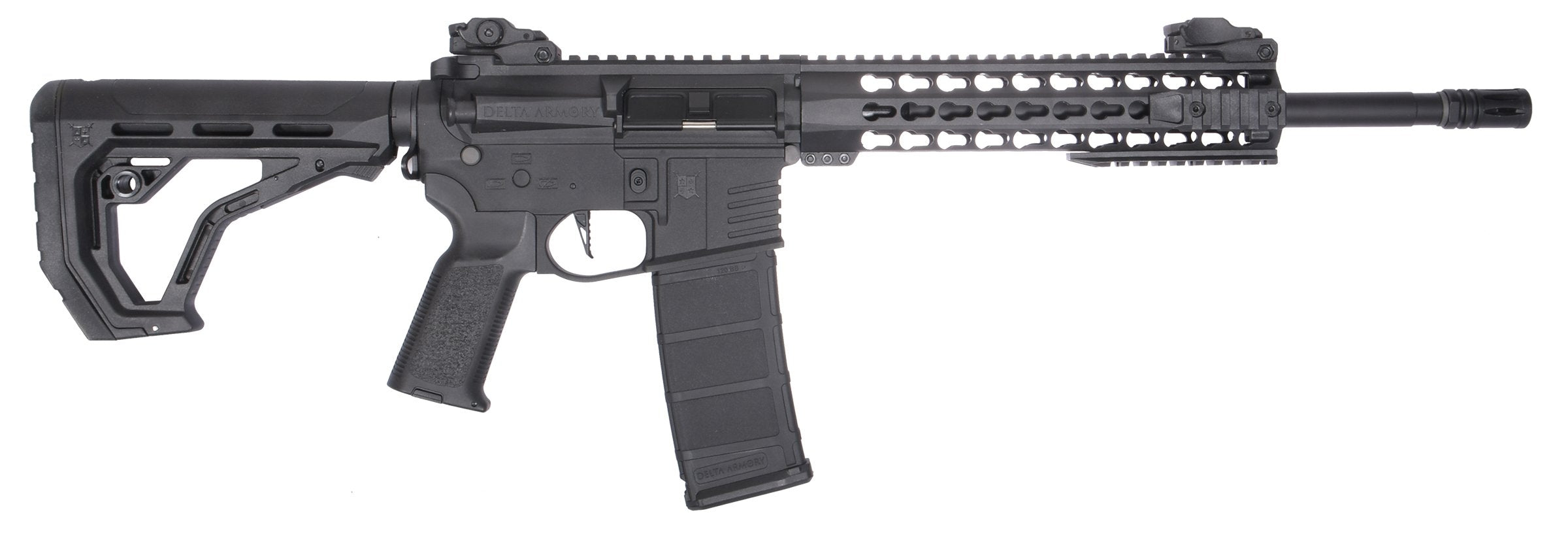 Delta Armory M4 / AR15 KeyMod 10" CHARLIE EAGLE – Black