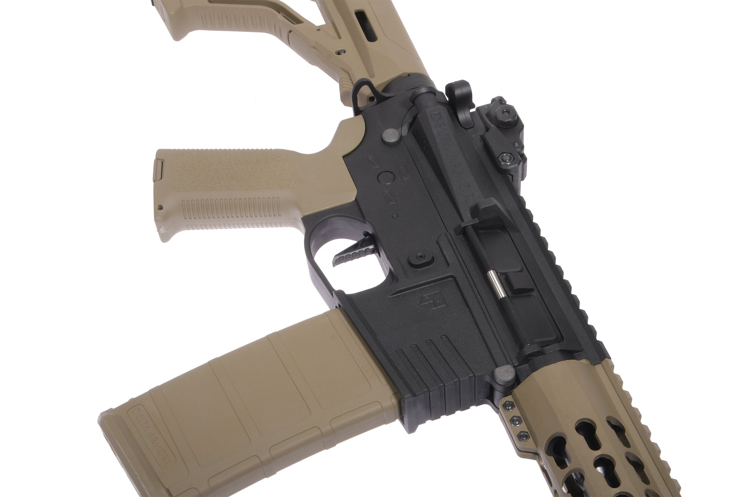 Delta Armory M4 / AR15 KeyMod 10" CHARLIE EAGLE – Black / Tan