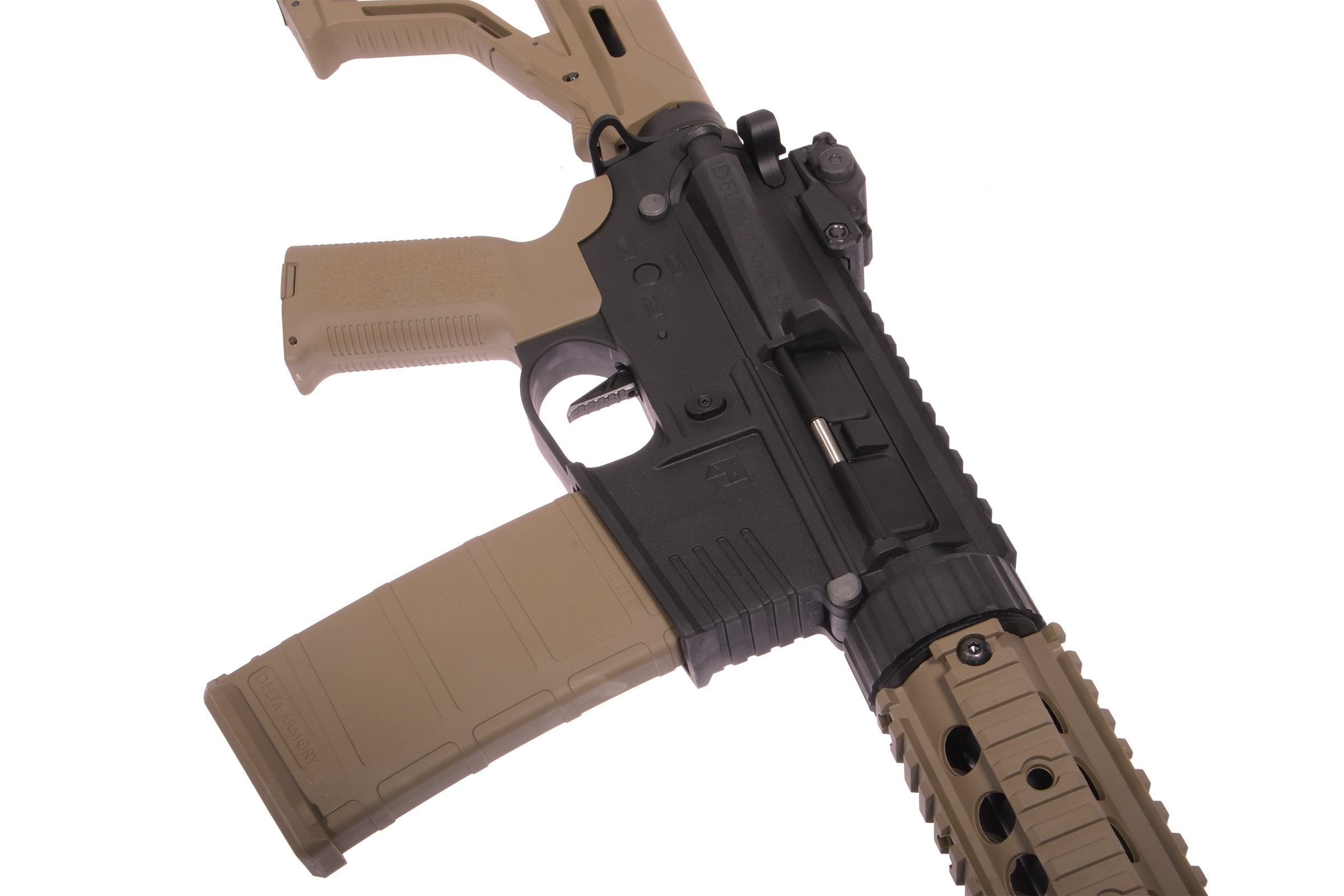 Delta Armory M4 / AR15 SilentOps 7" CHARLIE EAGLE – Black / Tan
