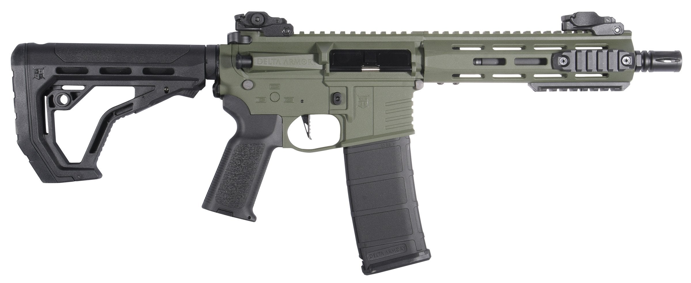 Delta Armory M4 / AR15 M-LOK 8" CHARLIE EAGLE – Green