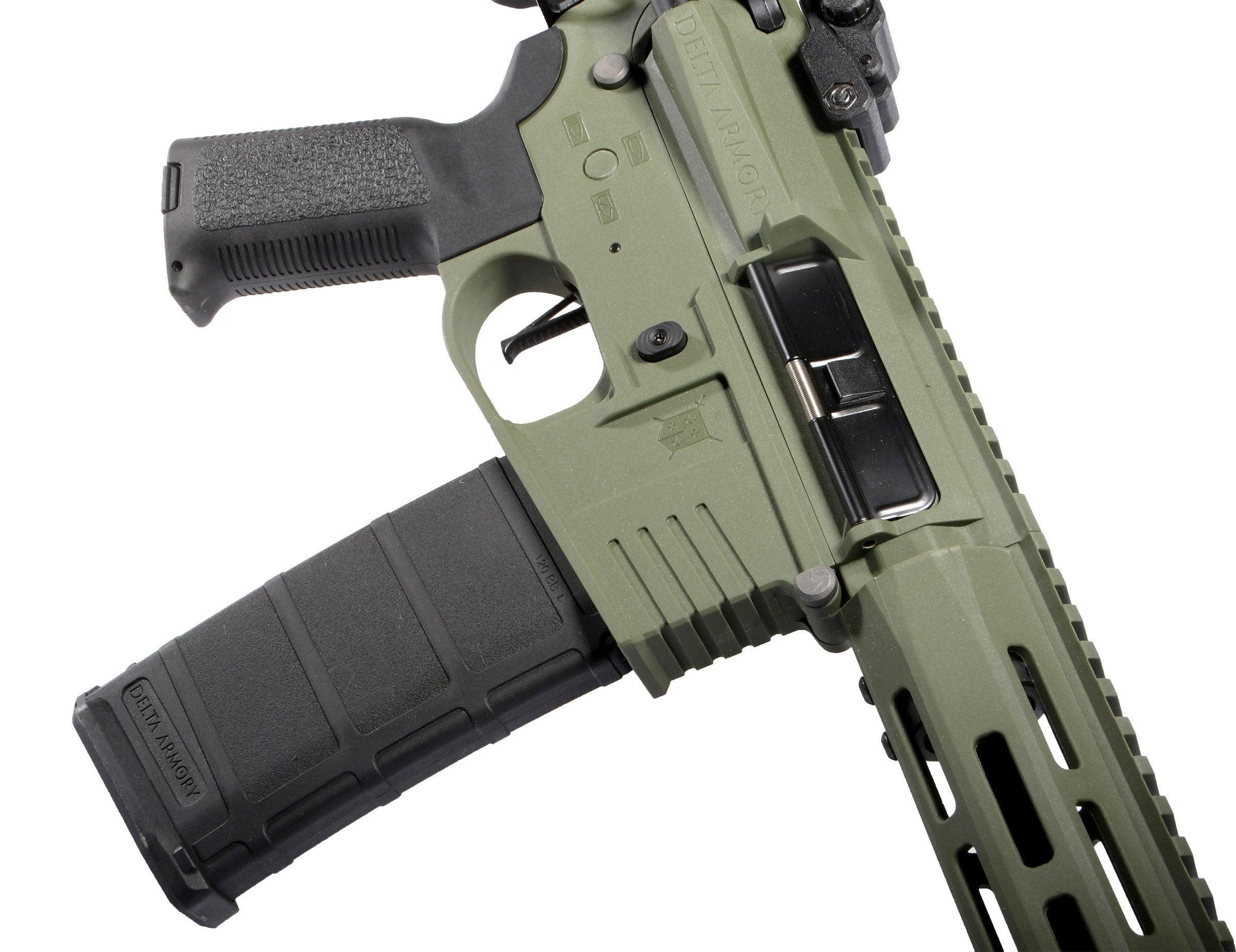 Delta Armory M4 / AR15 M-LOK 8" CHARLIE EAGLE – Green