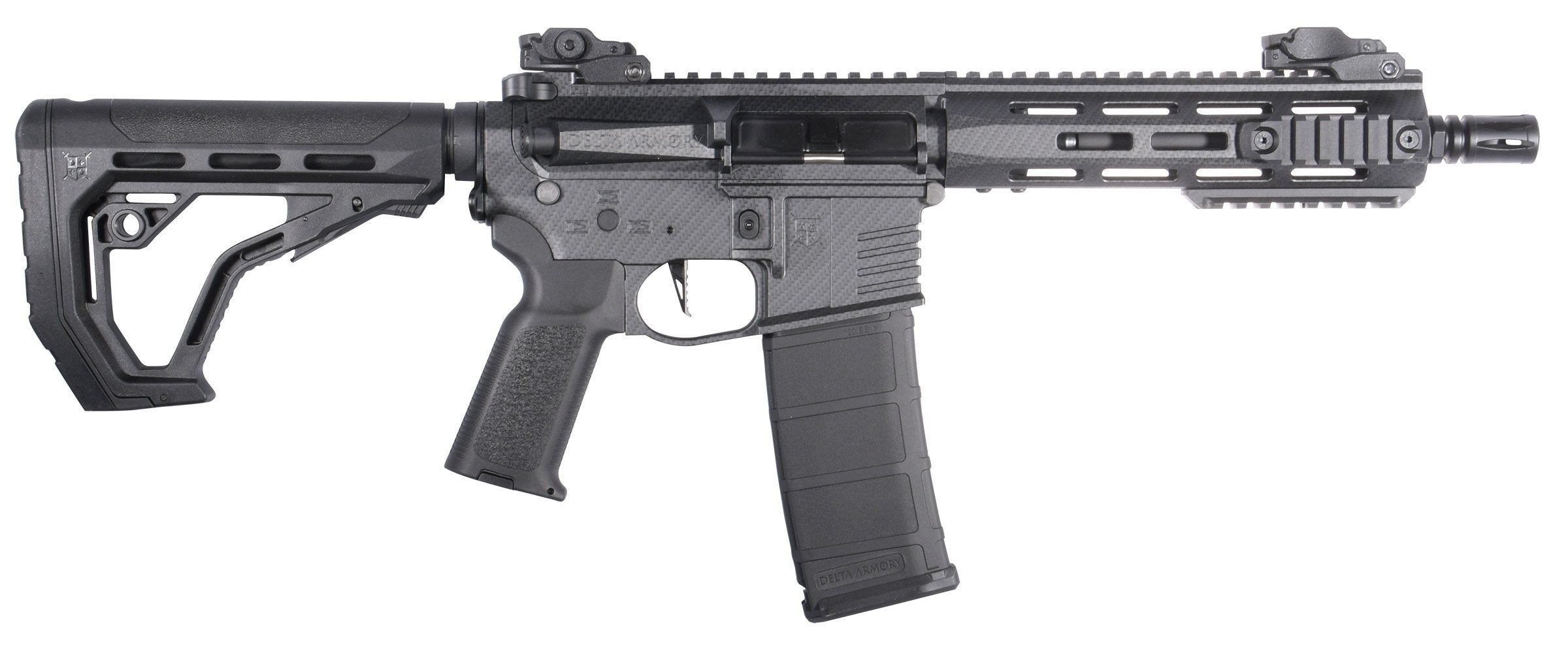 Delta Armory M4 / AR15 M-LOK 8" CHARLIE EAGLE – Carbon