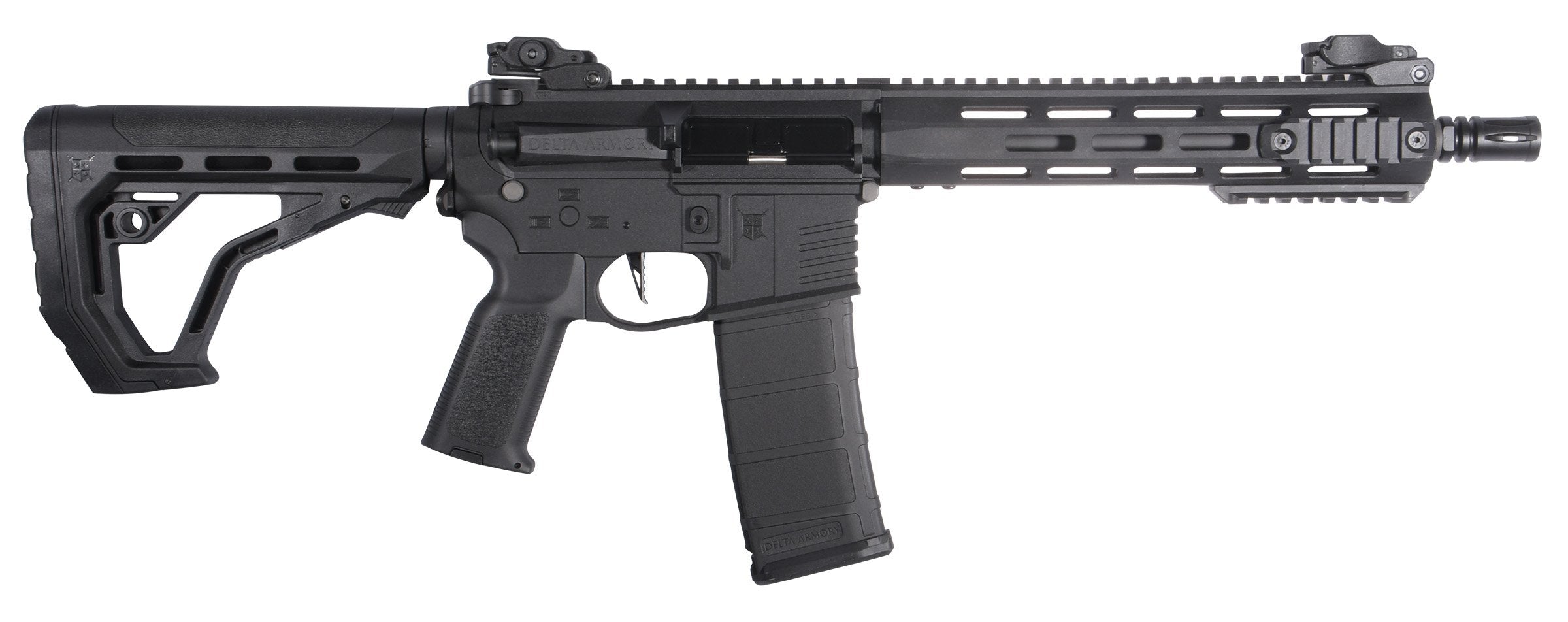 Delta Armory M4 / AR15 M-LOK 10" CHARLIE EAGLE – Black