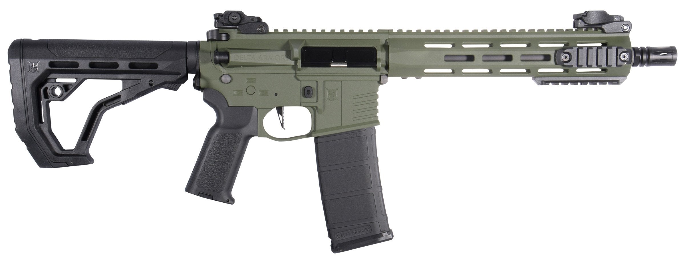 Delta Armory M4 / AR15 M-LOK 10" CHARLIE EAGLE – Green