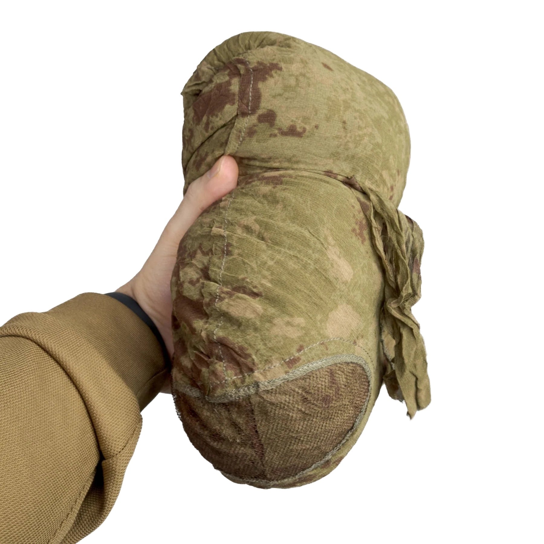 KMCS Ultra-Lite Ghillie Suit Camouflage Poncho – Brown
