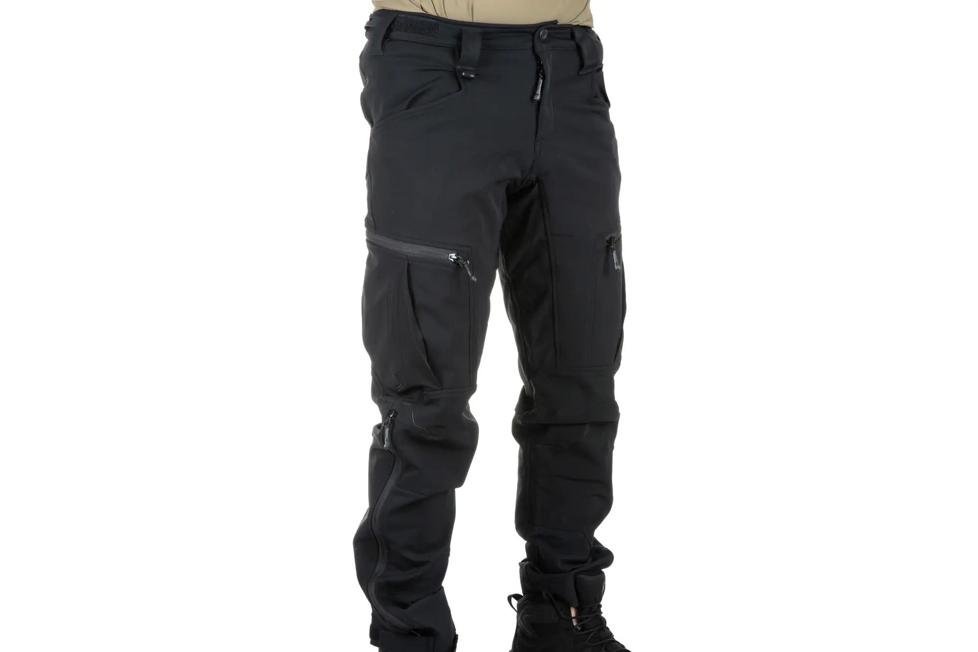 Emerson Gear Blue Label 'Pelican' Softshell Trousers Black-1