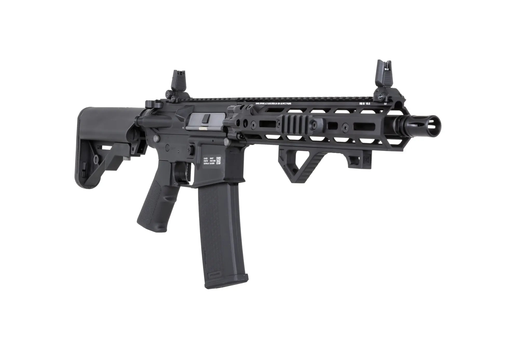 Specna Arms Daniel Defense® RIS III 10.5'' SA-C27 CORE™ HAL ETU™ Gen.2 airsoft Carbine Black-12