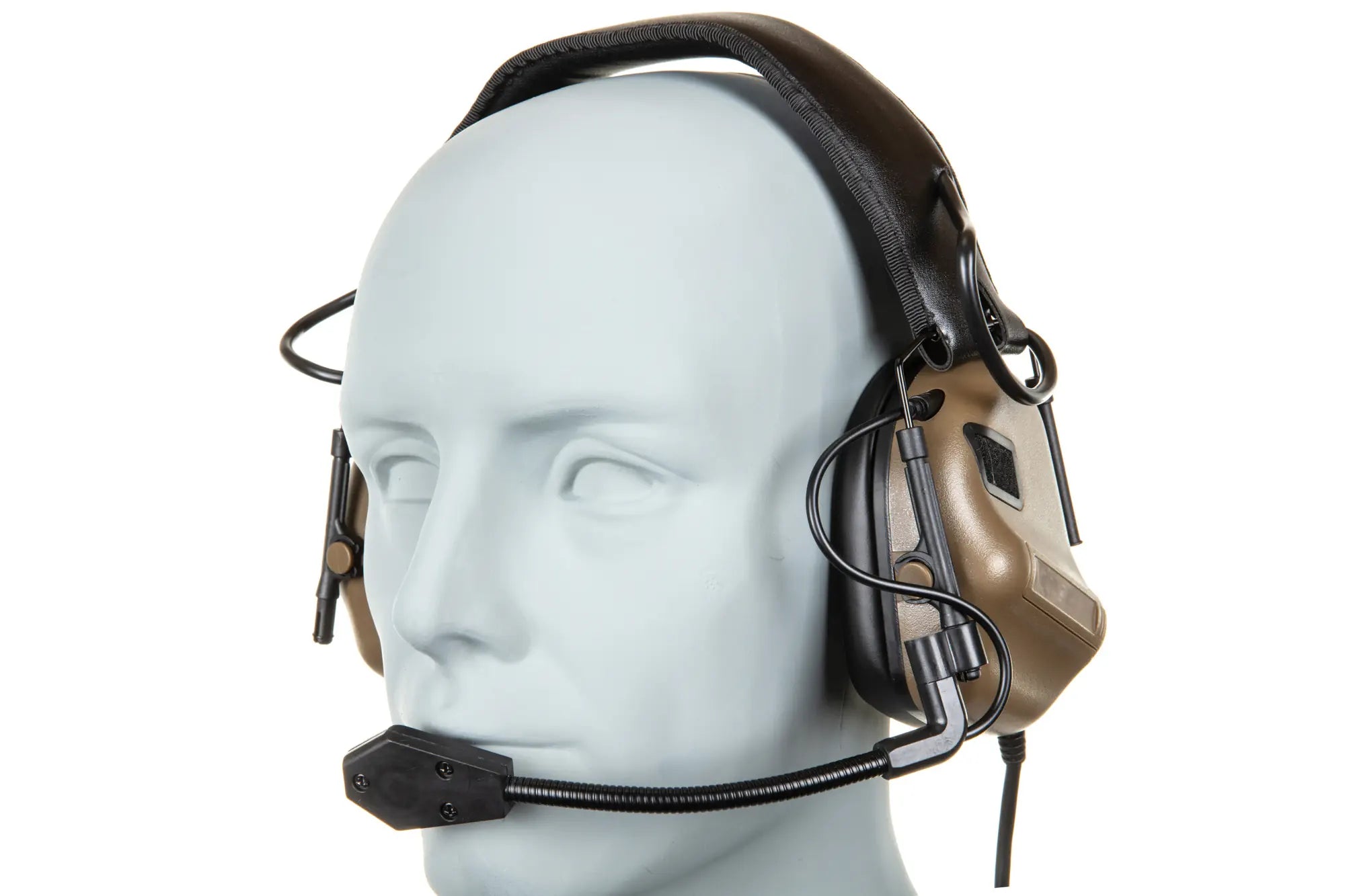 Wosport HD-08 Gen. 5 Tan tactical headset-2