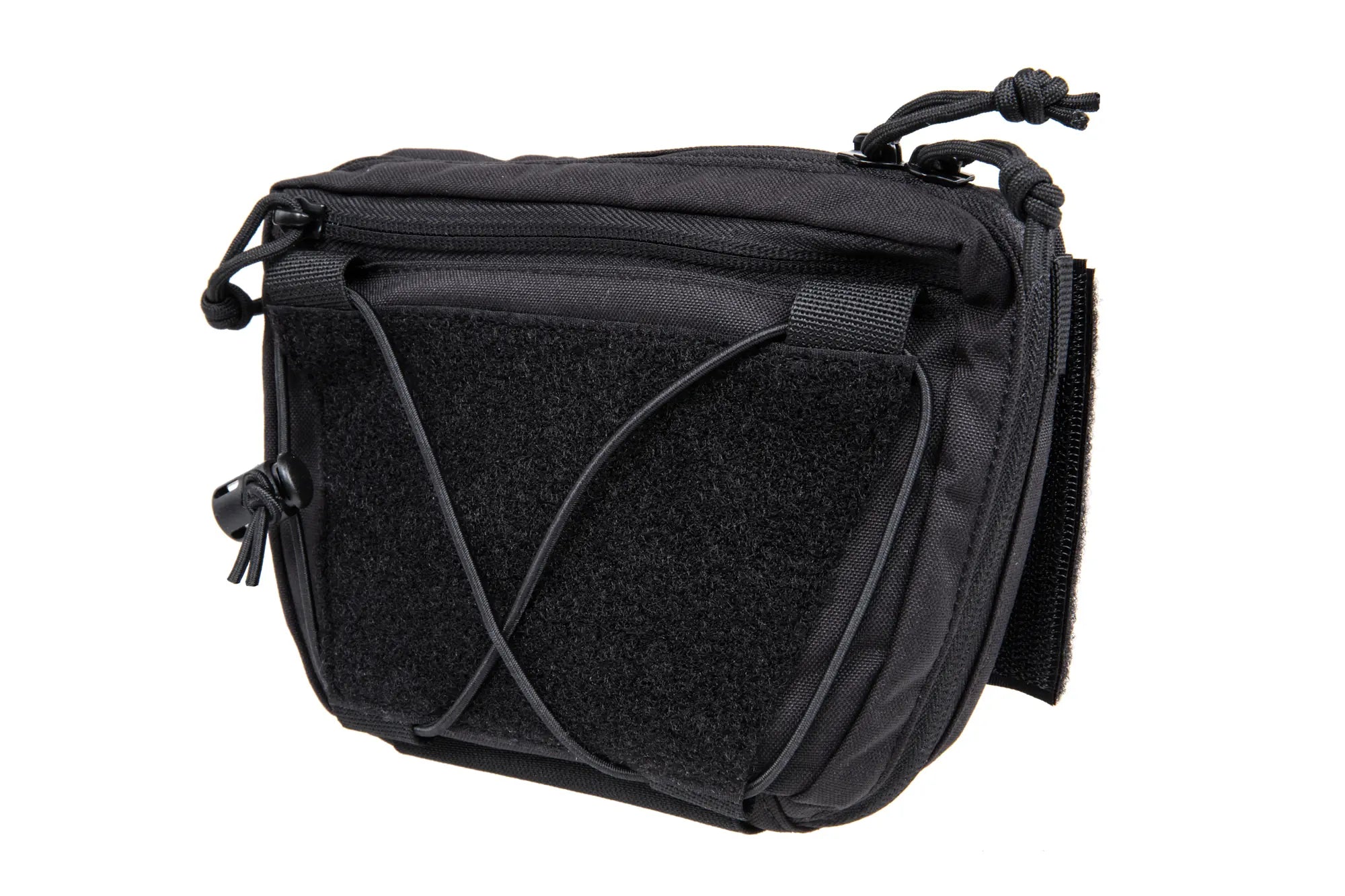 Suspended tactical pocket with QR buckle Wosport Black-1