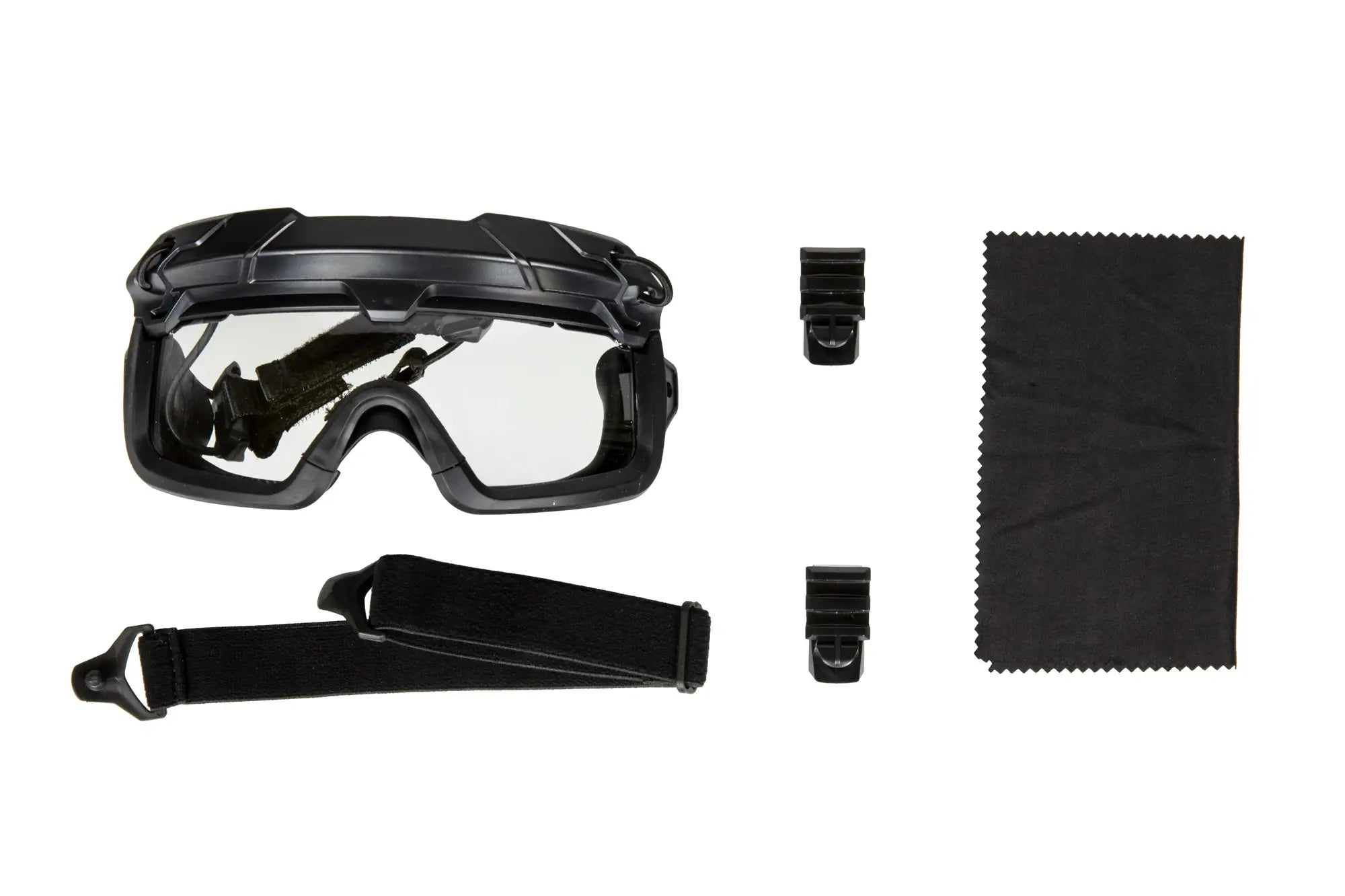 Tactical goggles 2 in 1 - Black-2