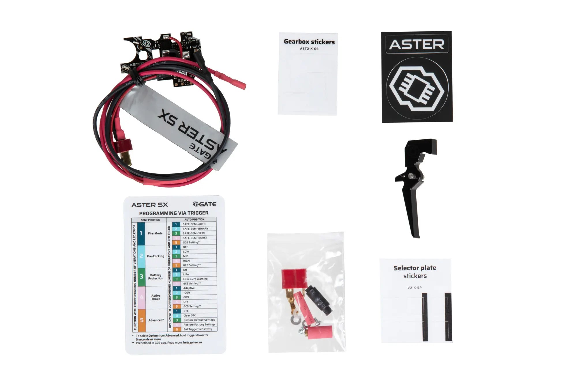 GATE ASTER V2 SX Controller Set + Quantum Trigger [Rear Wired] Expert rev.2