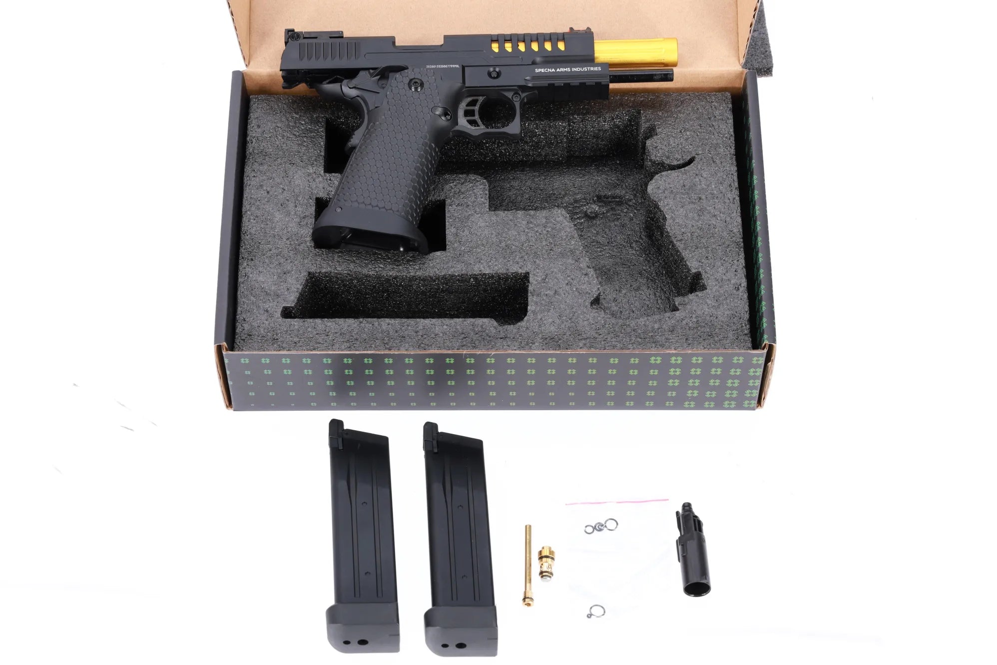 Specna Arms SA-VGP25 VAPOR™ Black and Gold airsoft Pistol-5