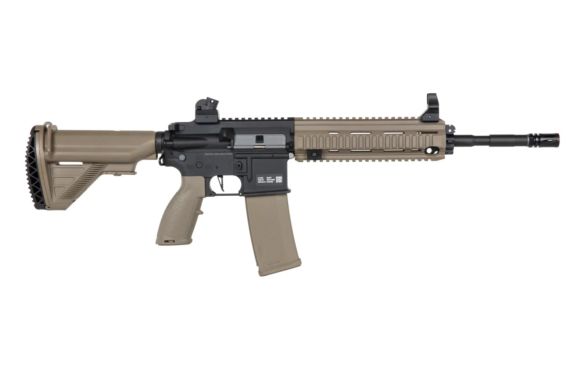 Specna Arms SA-FH07 FLEX™ HAL ETU™ Half-Tan airsoft Carbine-9