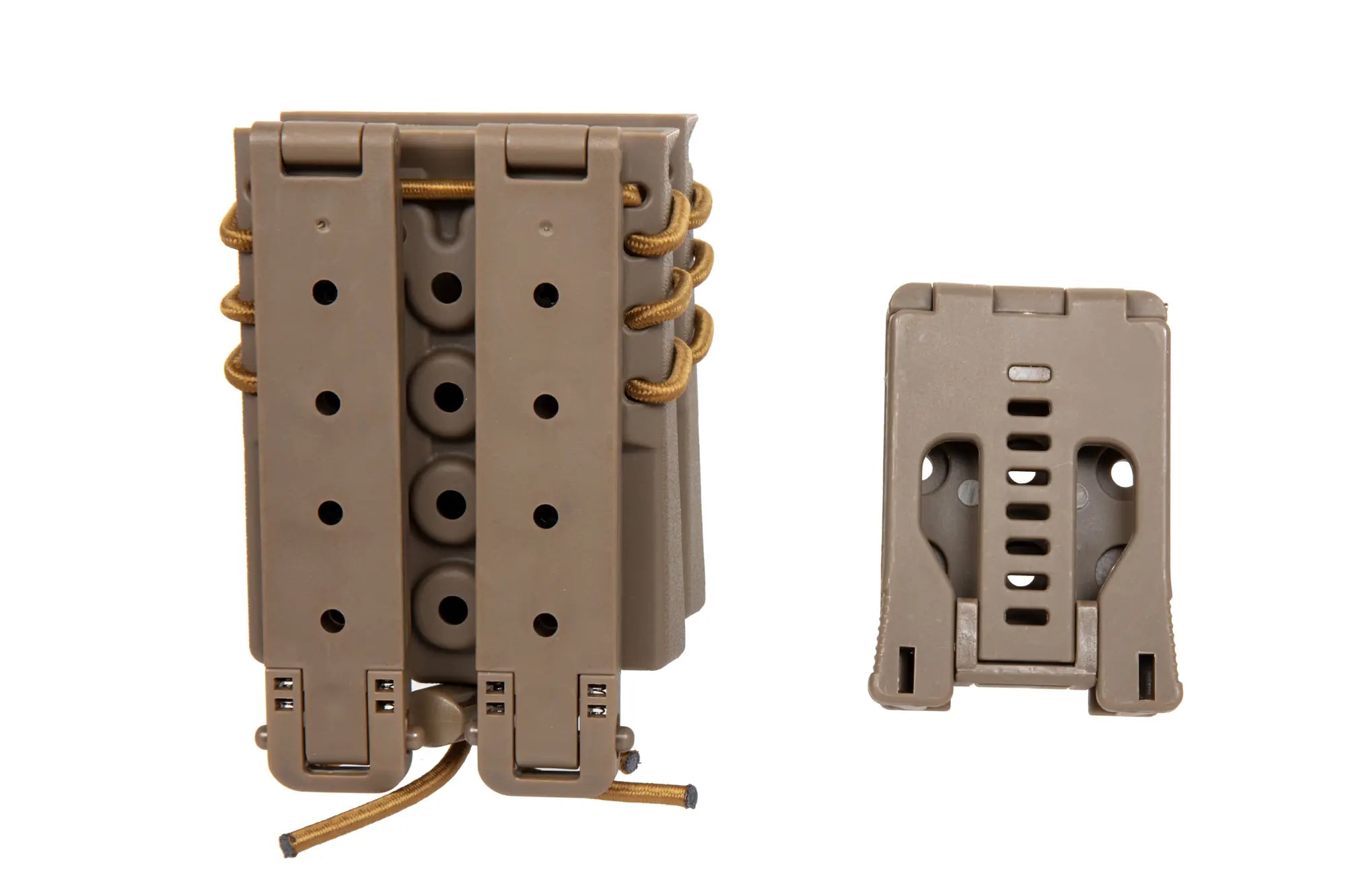 Carrier for 2 M4/M16 magazines Wosport Urban Assault Quick Pull Tan-1