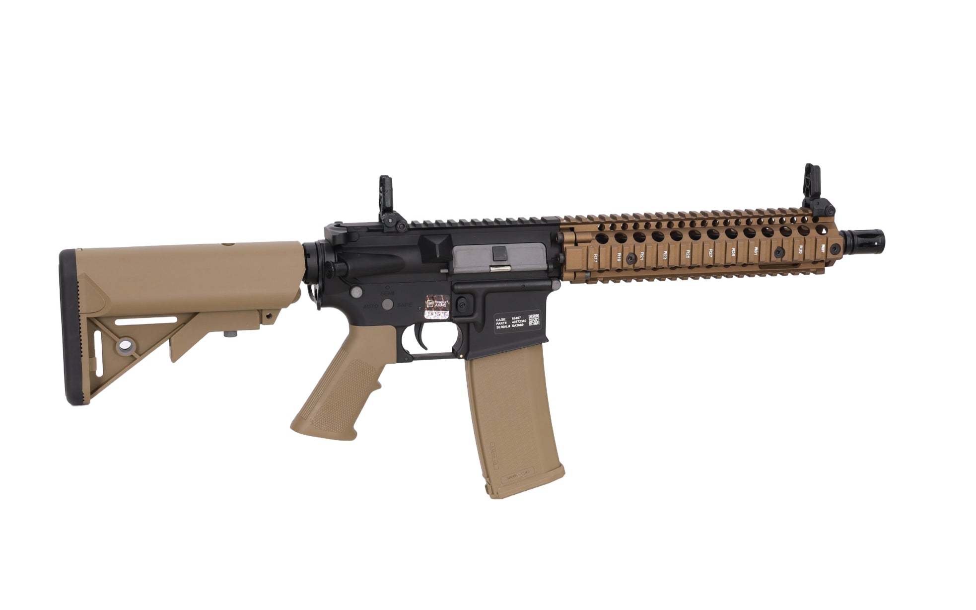 Specna Arms Daniel Defense® MK18 SA-E19 EDGE™ HAL2™ Chaos Bronze airsoft Carbine-9