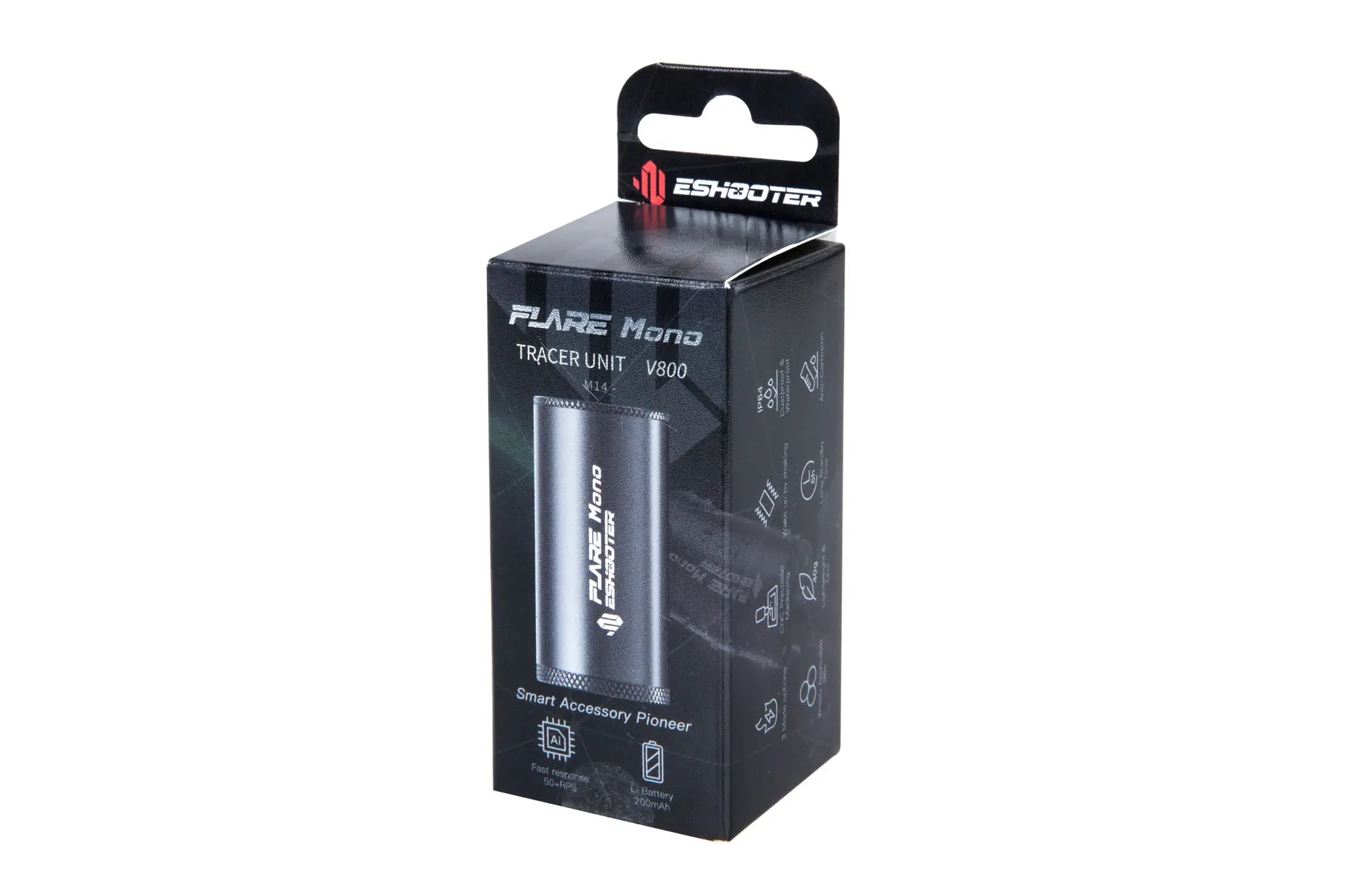 Tracer E-Shooter FLARE MONO Silencer Black-3