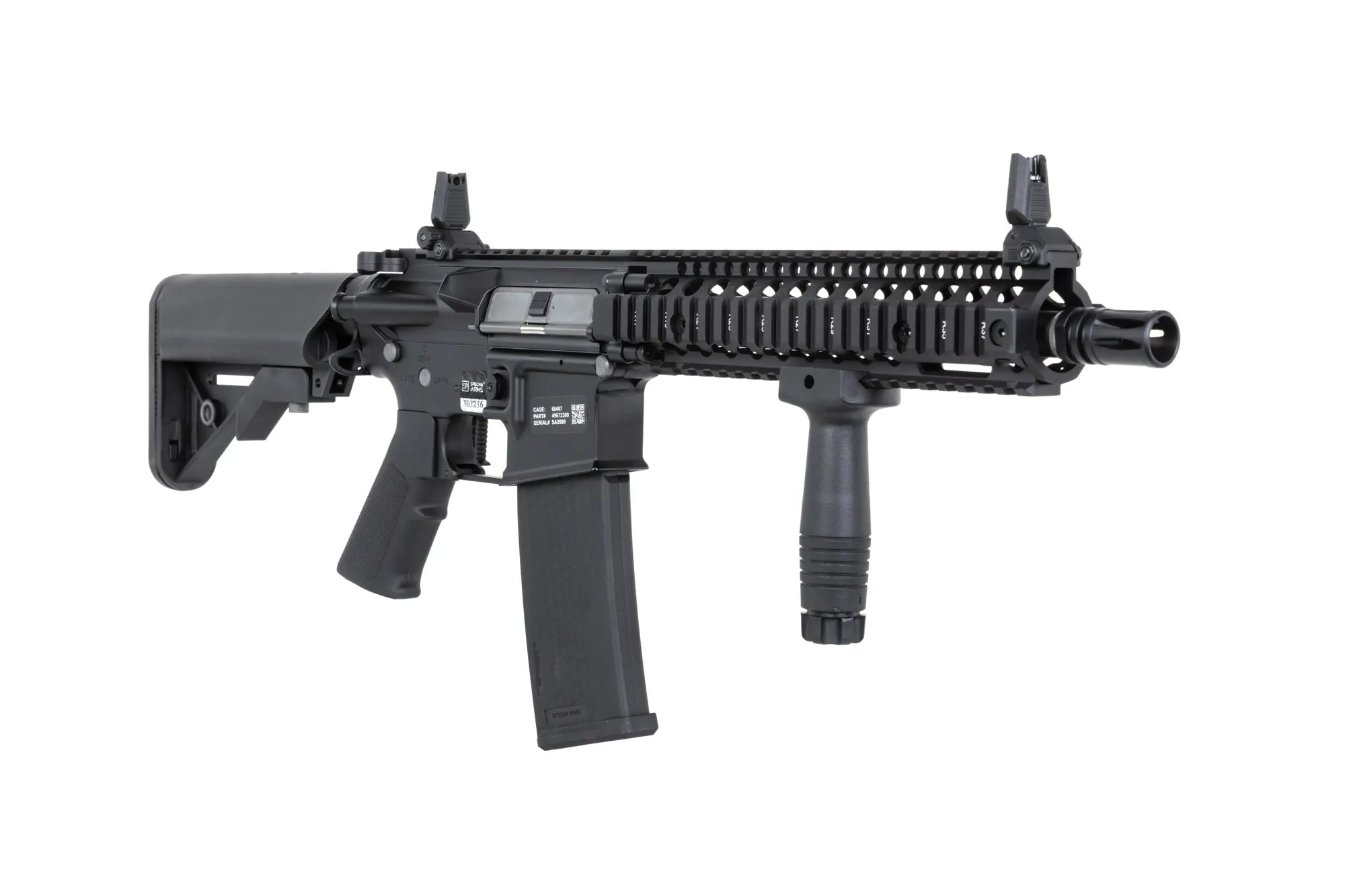 Daniel Defense MK18 SA-P19 Prime Aster II ETU airsoft rifle Single Fire Only Brushless Motor