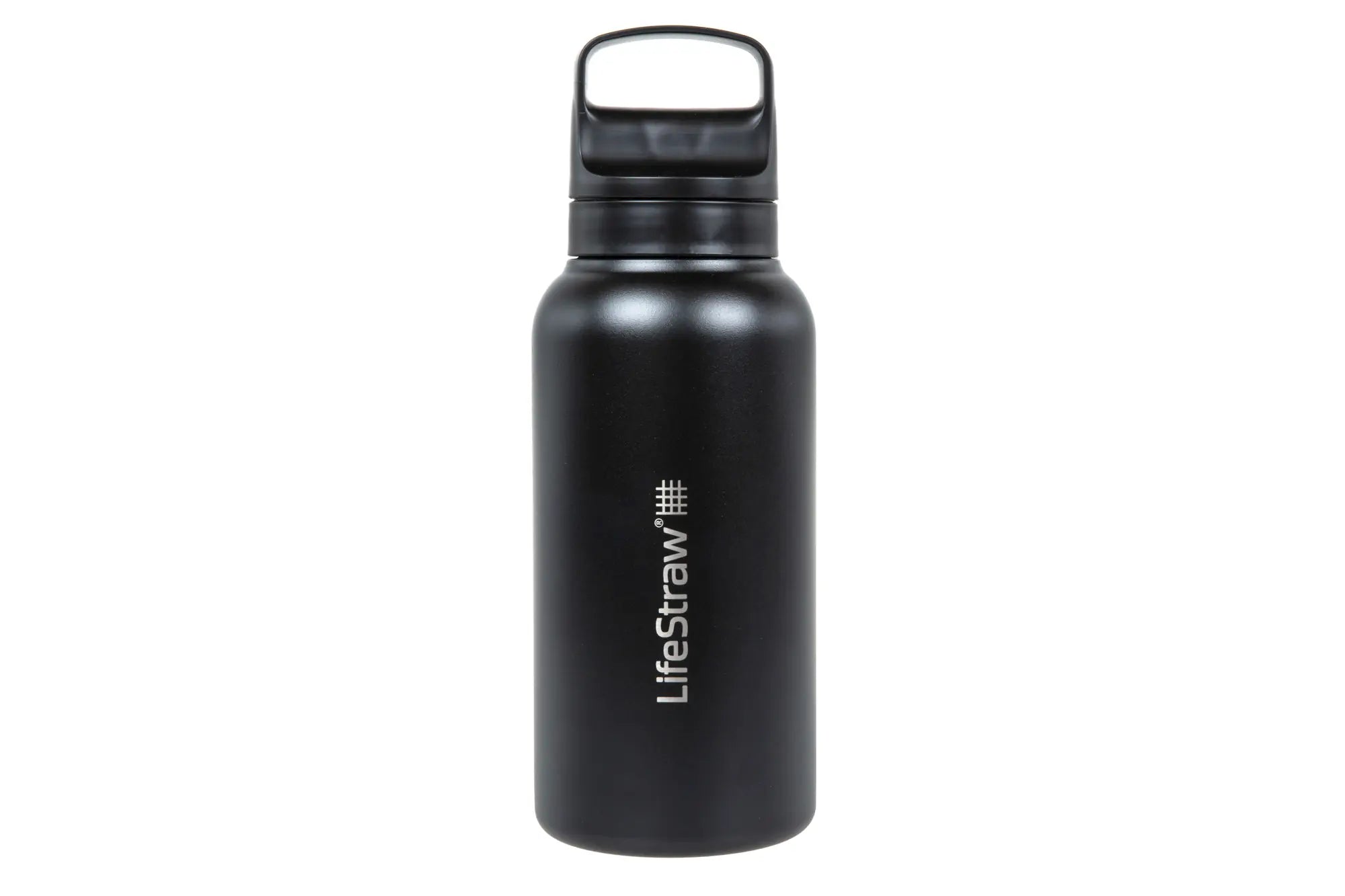 LifeStraw Go 2.0 1000 ml Black stainless steel water bottle with filter