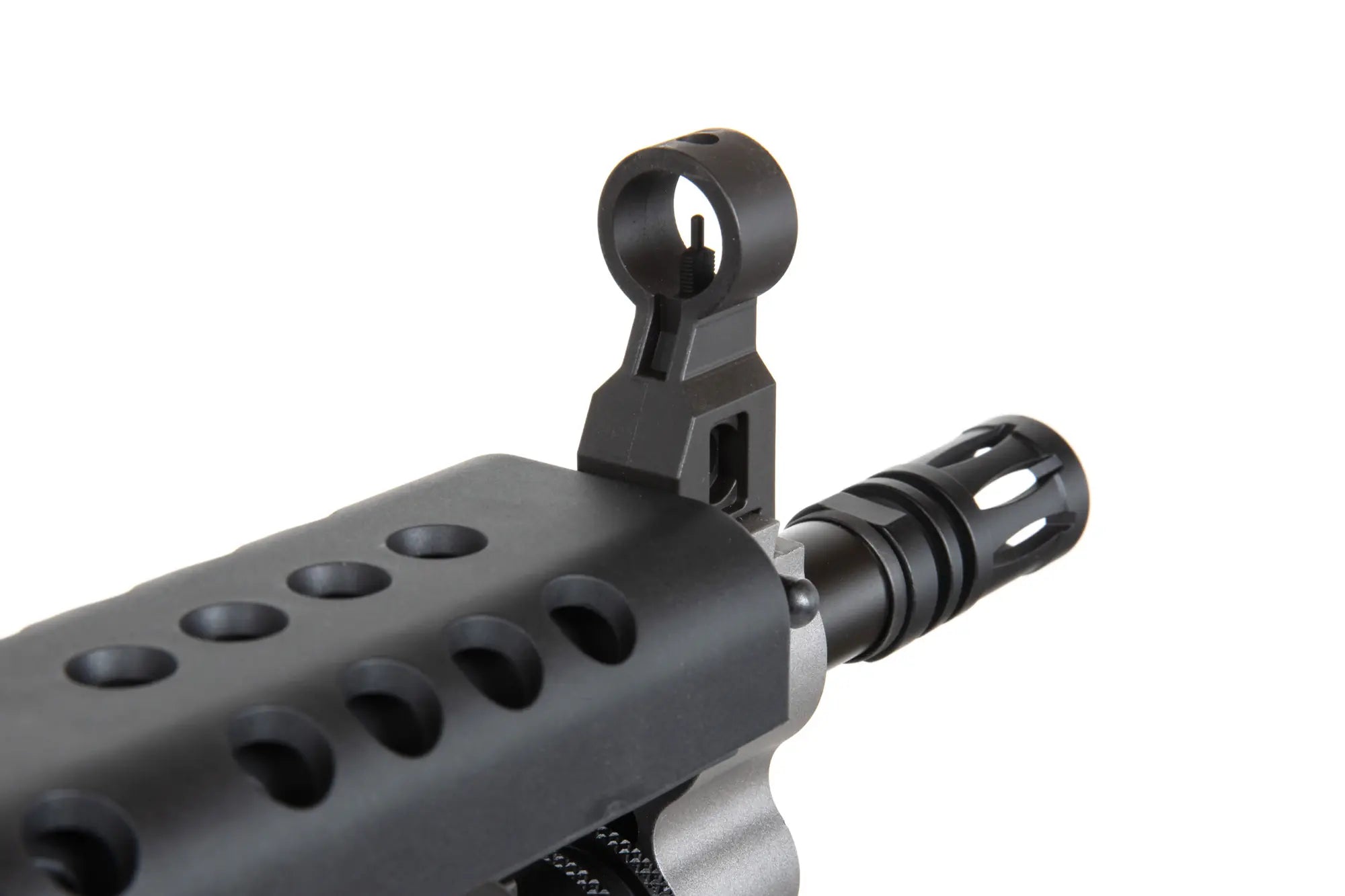 A&K M249 Para Black Airsoft Machine Gun-5