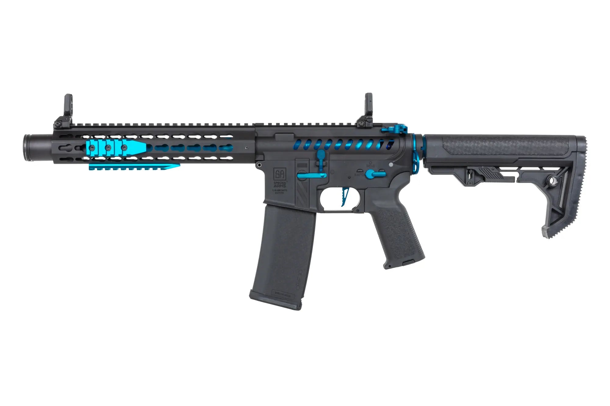 Specna Arms SA-E40-L EDGE™ Light Ops Stock HAL ETU™ Blue airsoft Carbine-10