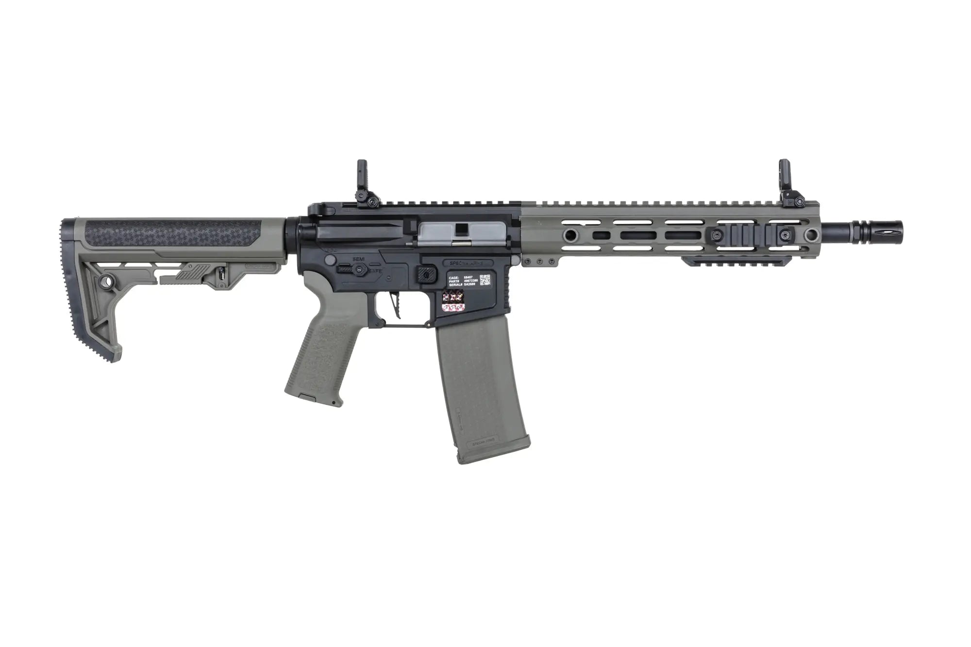 Specna Arms SA-F05-RL FLEX™ BLDC™ Light Ops Stock/ HAL ETU™ Gen. 2 Olive airsoft Carbine-13