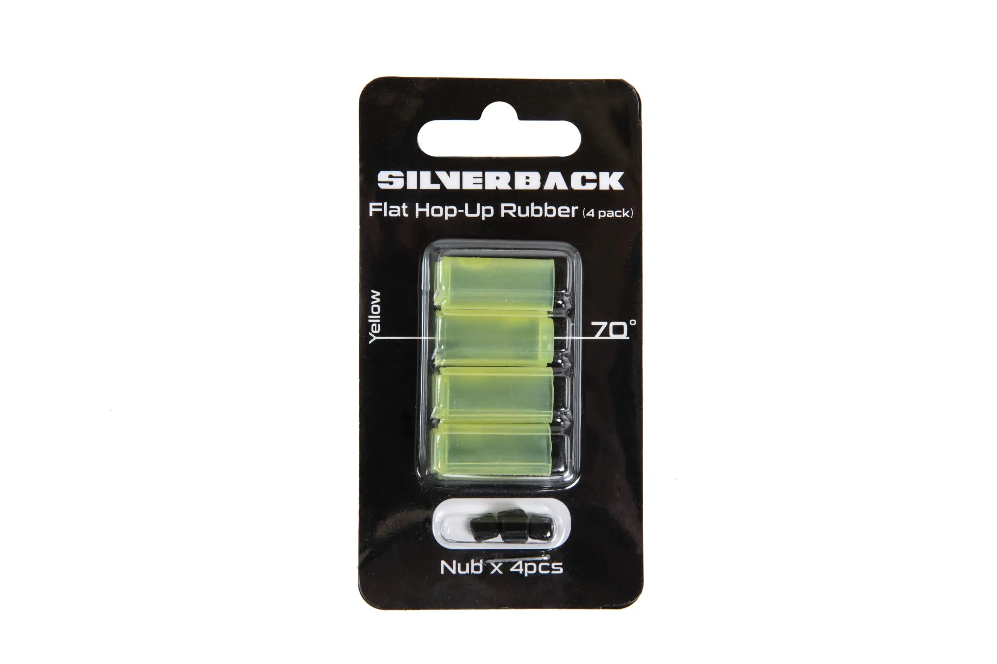 Set of 4 Hop-Up Silverback 70° rubber bands for SRS/TAC-41 replicas