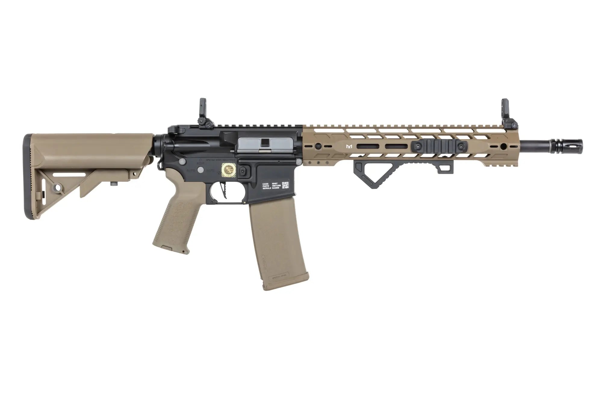 Specna Arms SA-E14-H EDGE™ Heavy Ops Stock HAL ETU™ Half-Tan airsoft Carbine-4