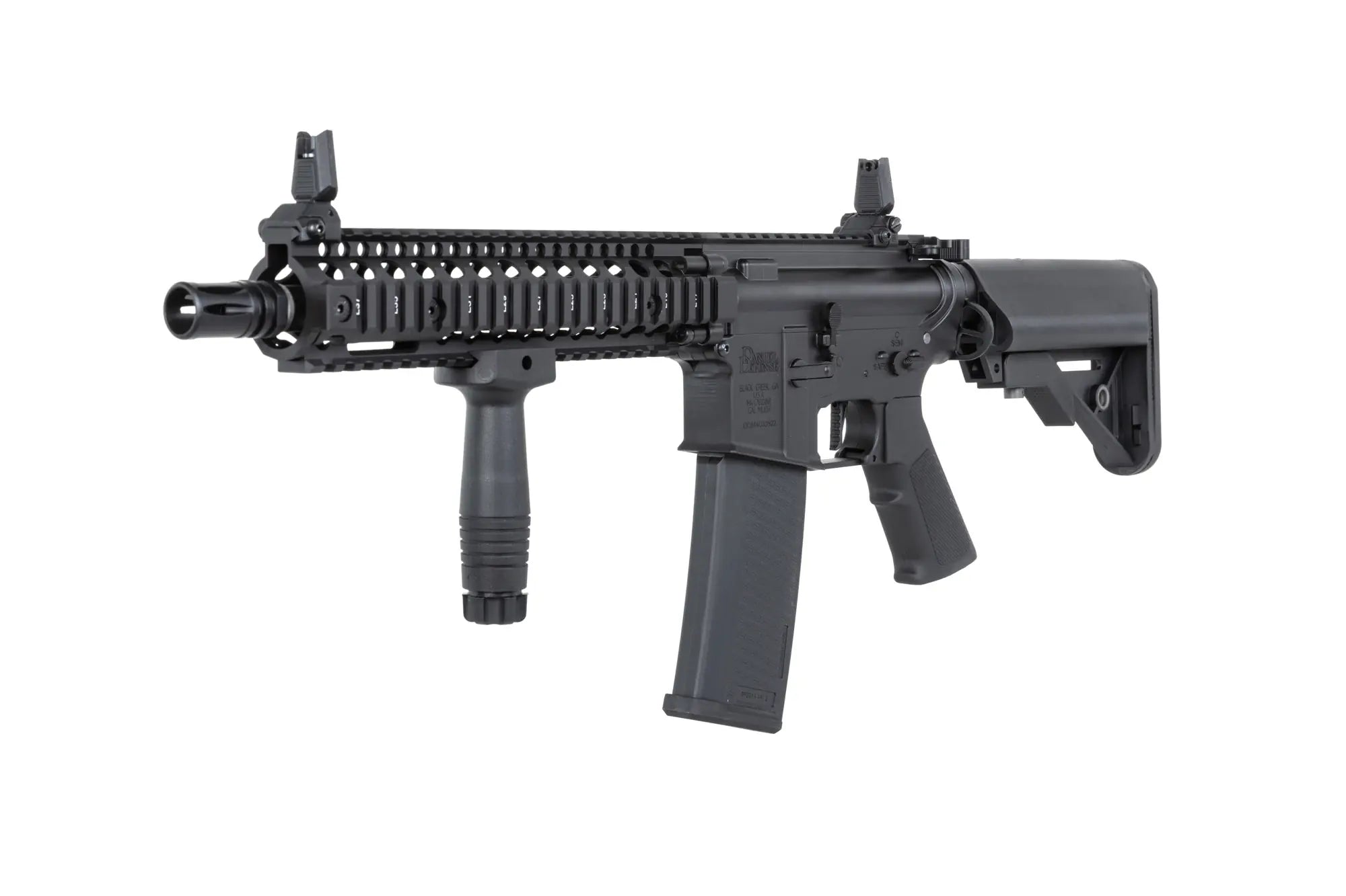 Daniel Defense MK18 SA-E19 EDGE HAL ETU Single Fire Only airsoft rifle