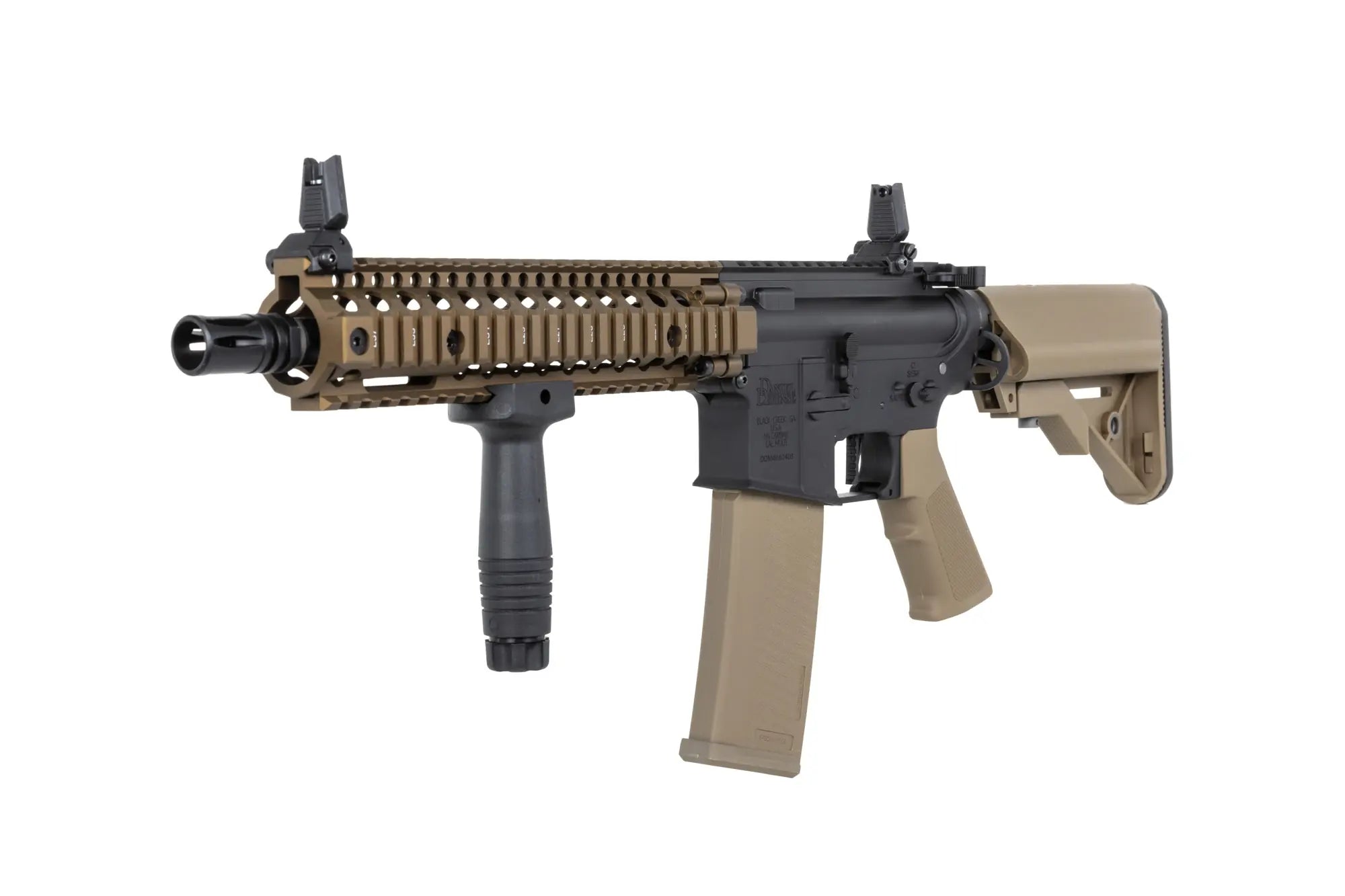 Daniel Defense MK18 SA-E19 EDGE HAL ETU Single Fire Only Chaos Bronze airsoft rifle