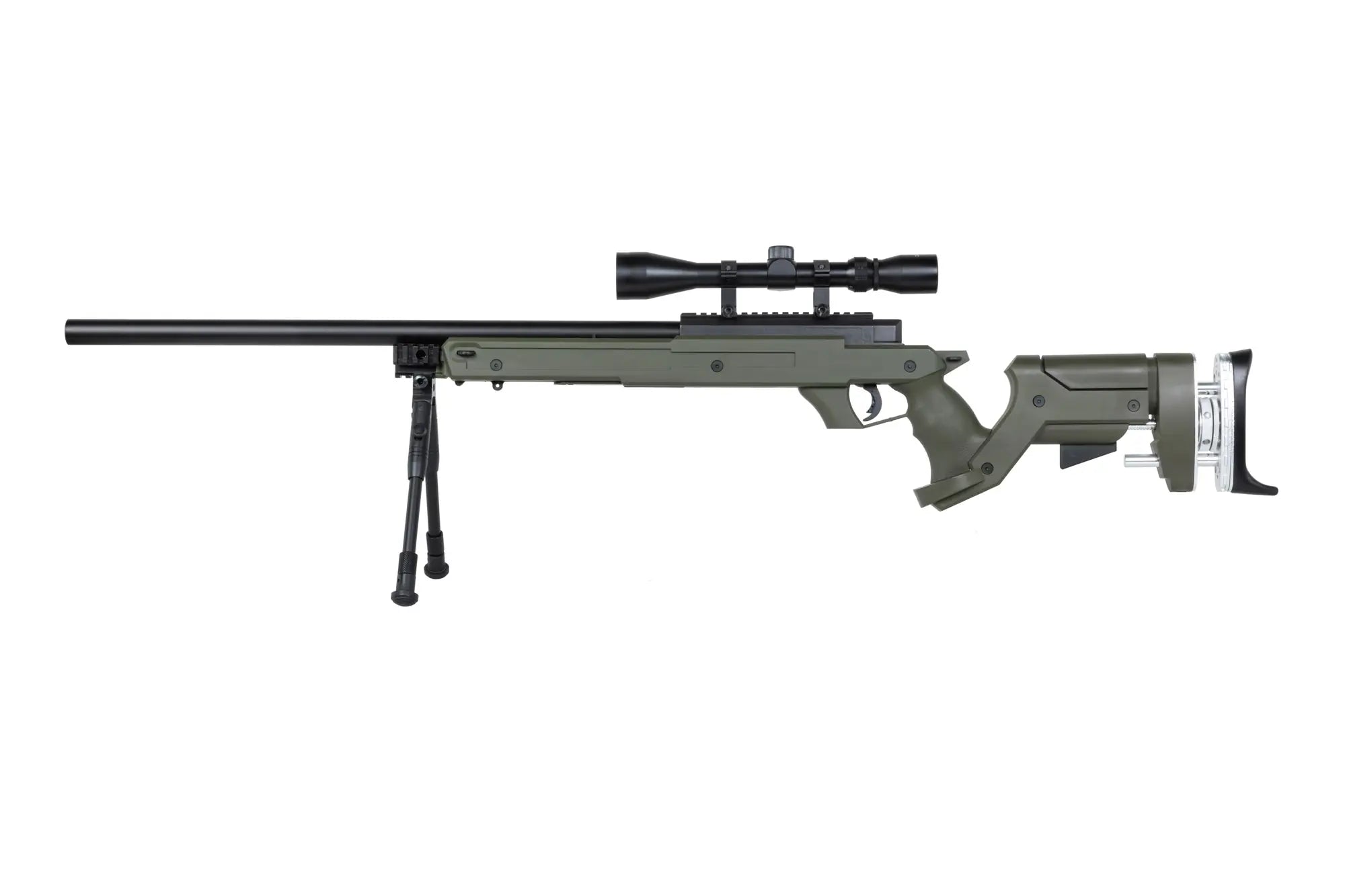airsoft WELL MB05DG Sniper Rifle Olive-3
