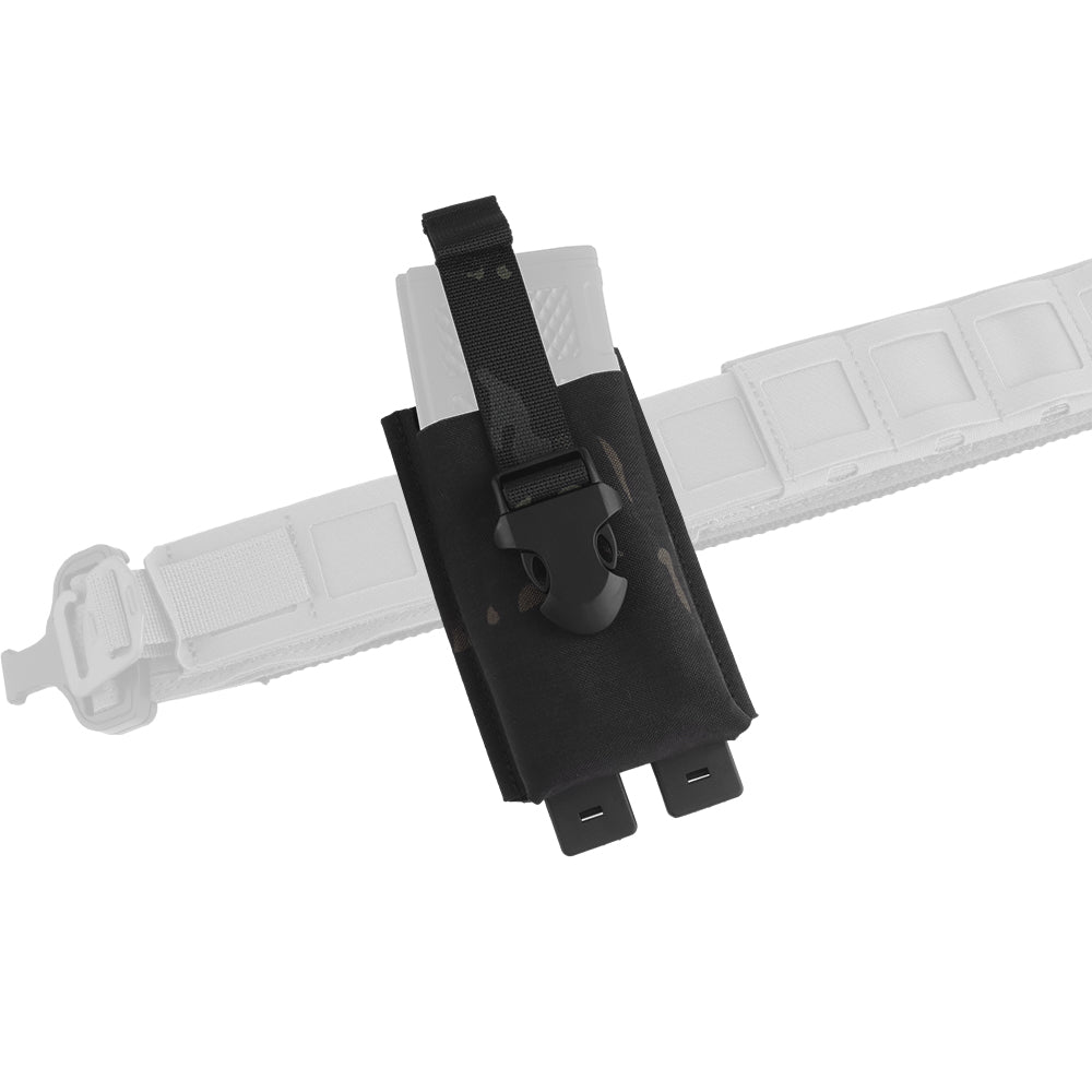 Wosport magazine pouch Webbing Single Mag Pouch Multicam Black-2