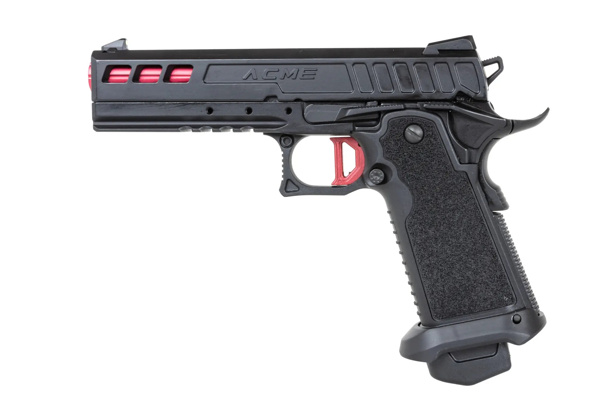 airsoft ICS Hi-Capa ACME Dual Power pistol (with CO2 magazine)-2