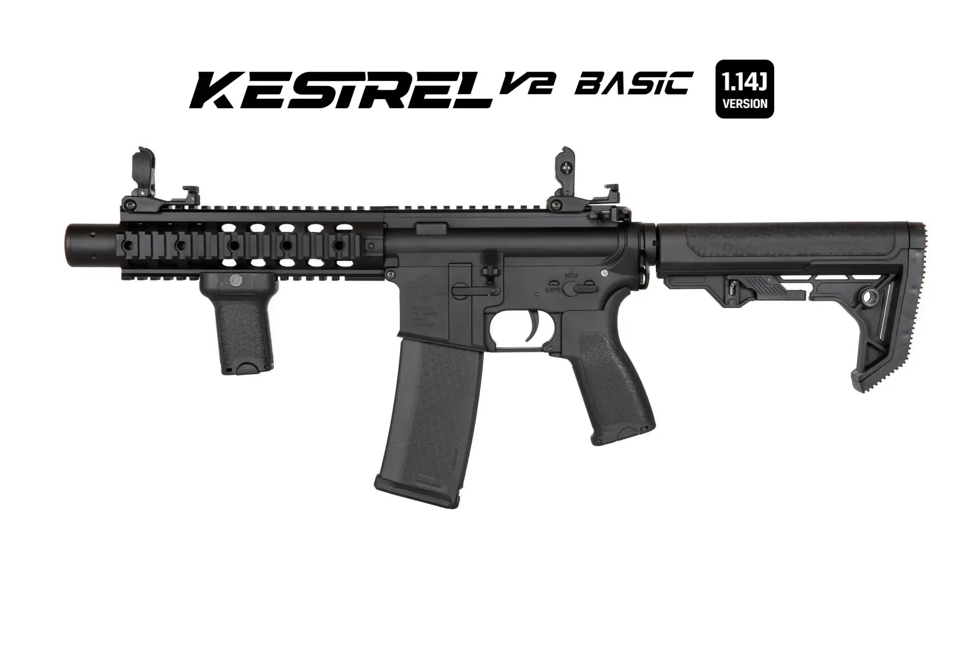 Specna Arms SA-E05 EDGE™ Kestrel™ ETU 1.14 J Light Ops Stock Black airsoft rifle-8
