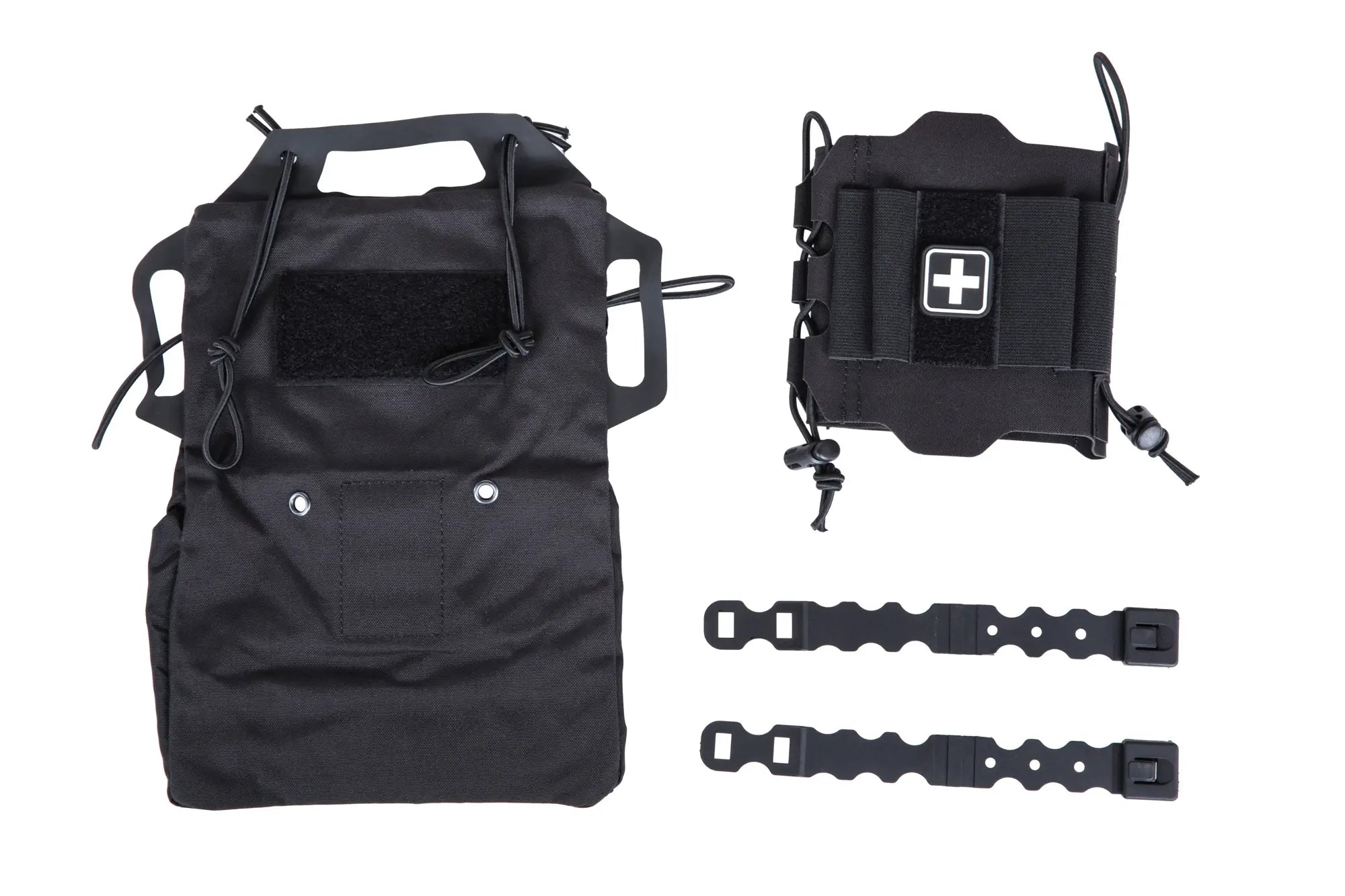 Tactical rip-off first aid kit Wosport Black-4