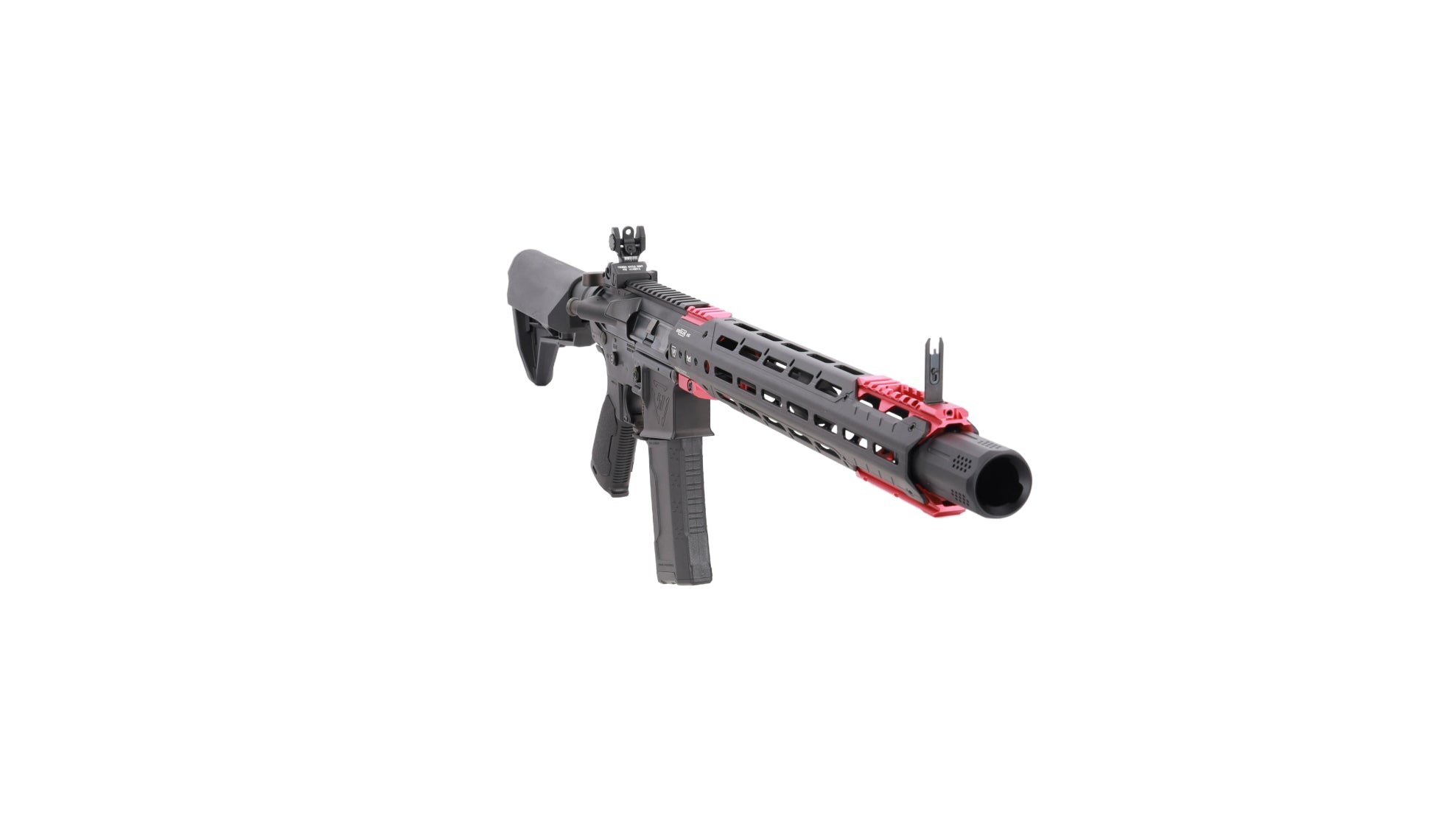 King Arms x Strike Industries Sentinel GRIDLOK® 15" Aster SE ETU Black and Red airsoft Carbine-6