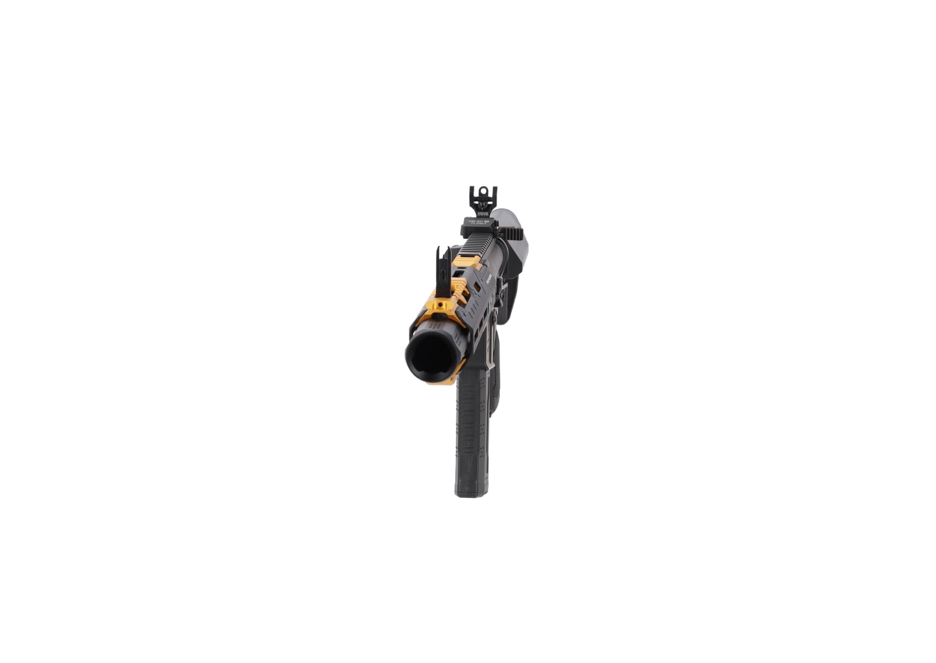 King Arms x Strike Industries Sentinel GRIDLOK® 8.5" Aster SE ETU Black and Gold airsoft Carbine-11