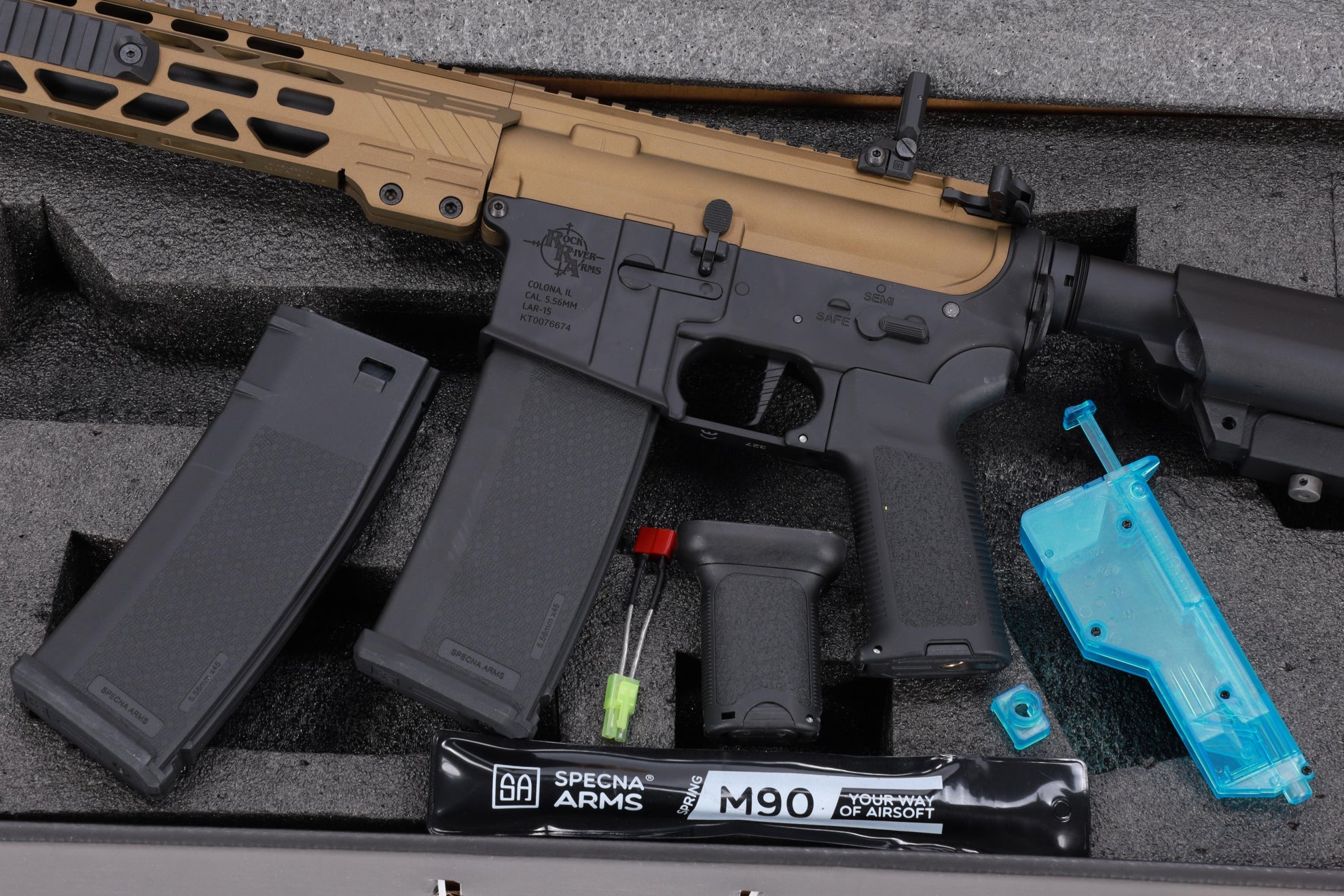 M4 Airsoft RRA SA-E25 EDGE HAL 2 ETU V2 Bronze