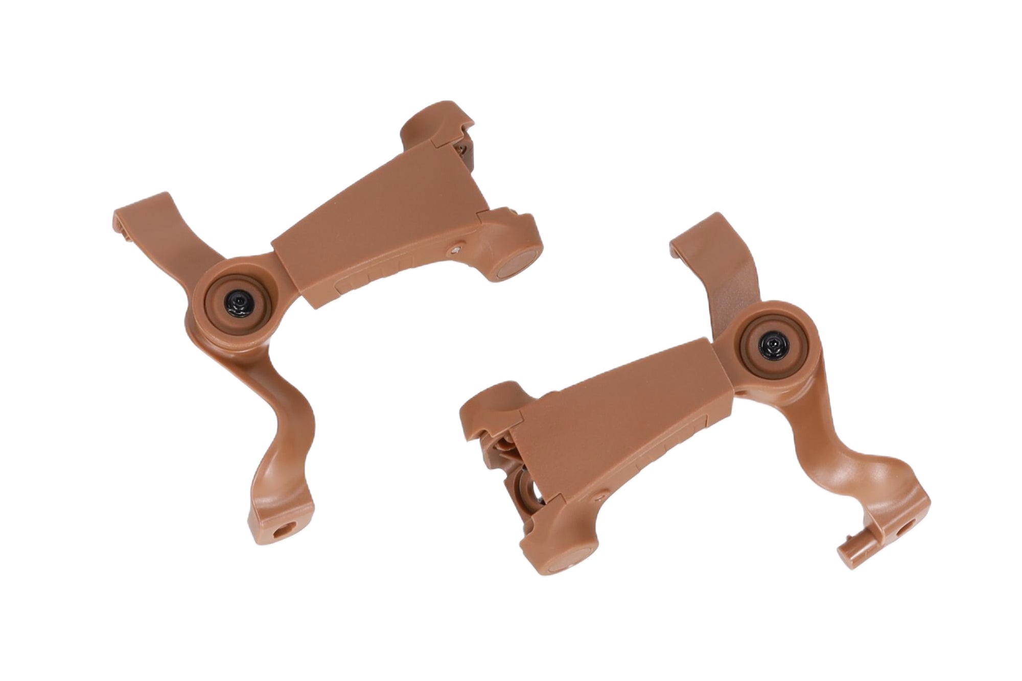 Earmor M16A-MLOK Adapter for M31/M32+ Headphones - Coyote Brown-4