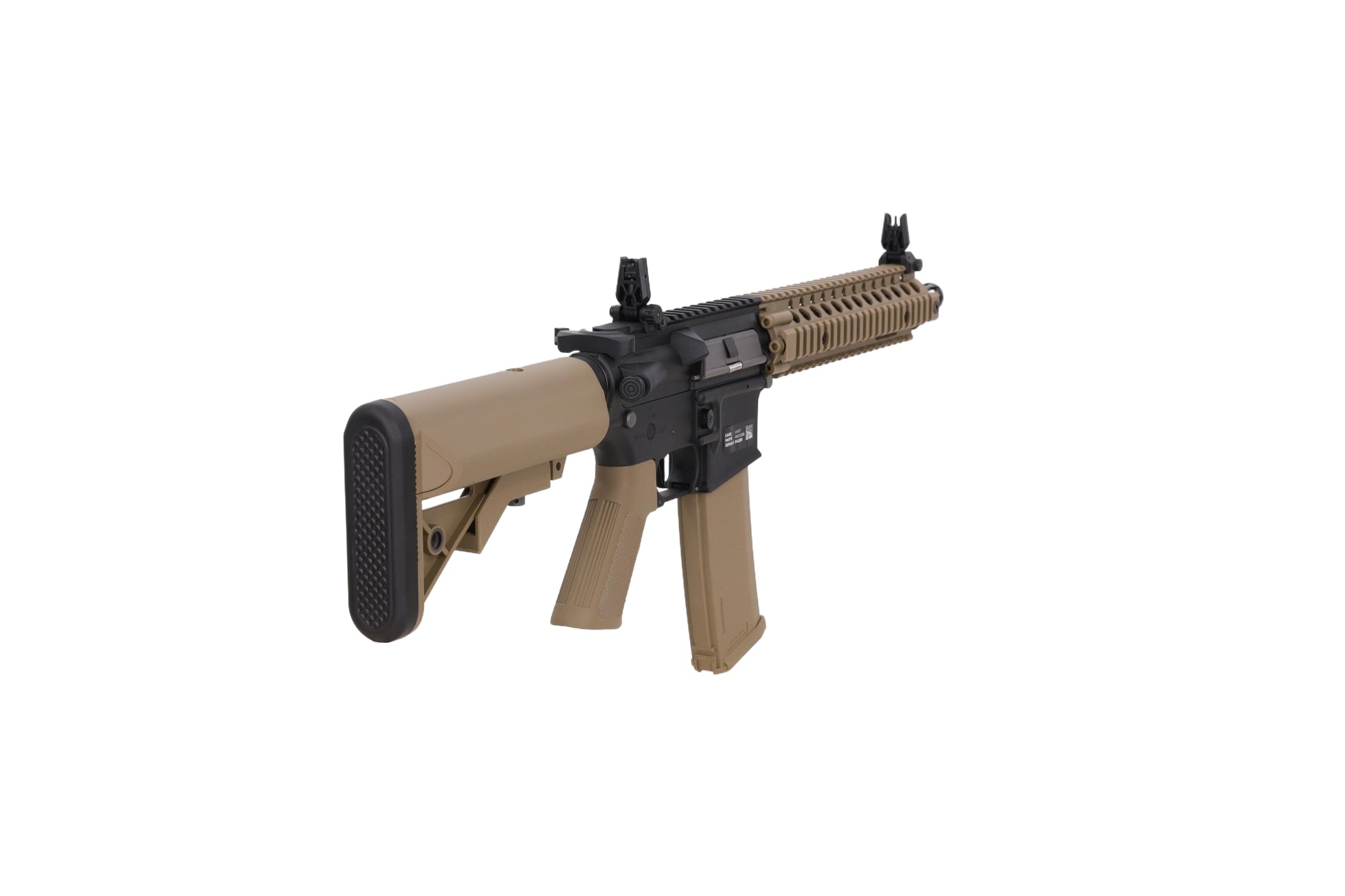 Specna Arms Daniel Defense MK18 SA-F19 FLEX Gen.2 AEG Assault Rifle 10.5" – Half-Tan-11