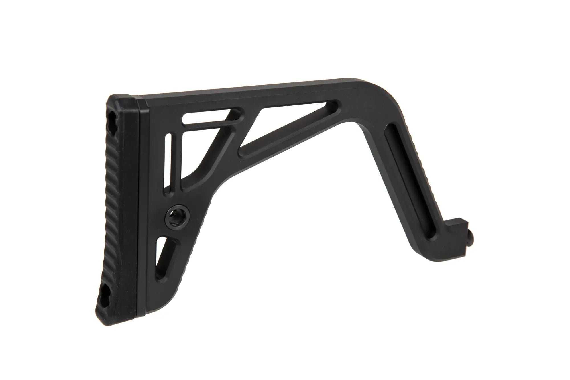 Skeletal Stock Contoured for Face Shield with 1913 Mount - Black-1