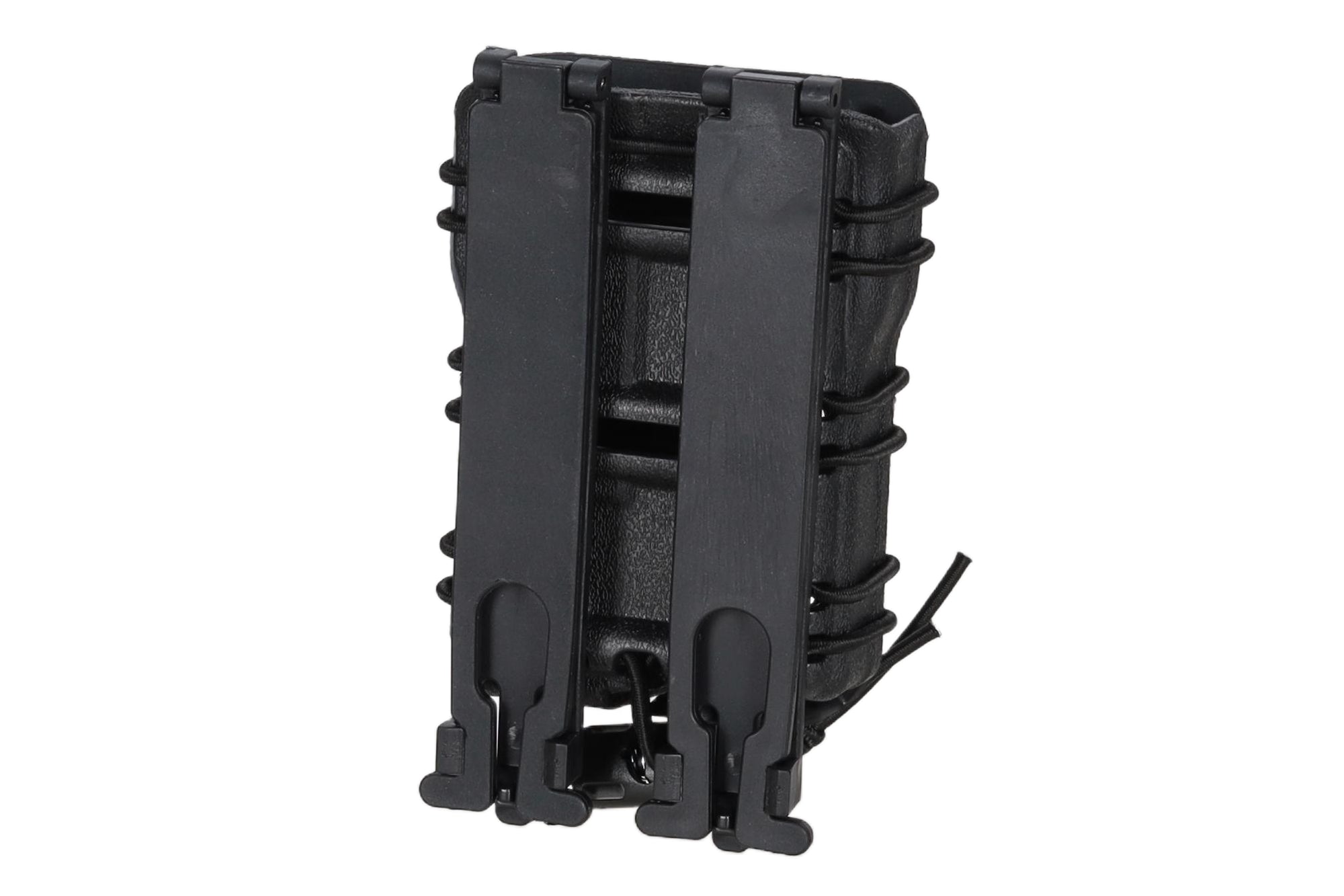 SaTac SATAC Open V Small Magazine Pouch For 5.56mm Black Polymer No Flap Quick Access