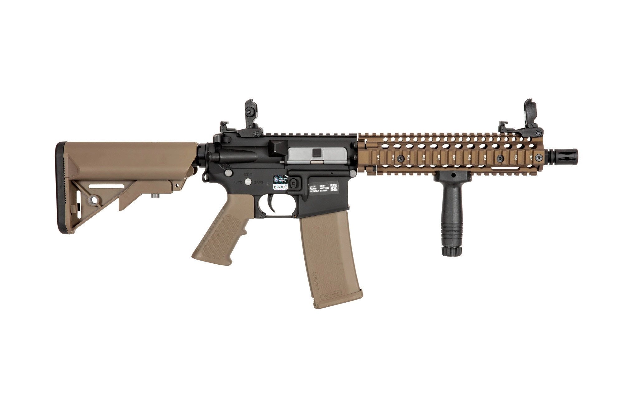 Specna Arms Daniel Defense® MK18 SA-E19 EDGE™ HAL ETU Chaos Bronze airsoft rifle-15
