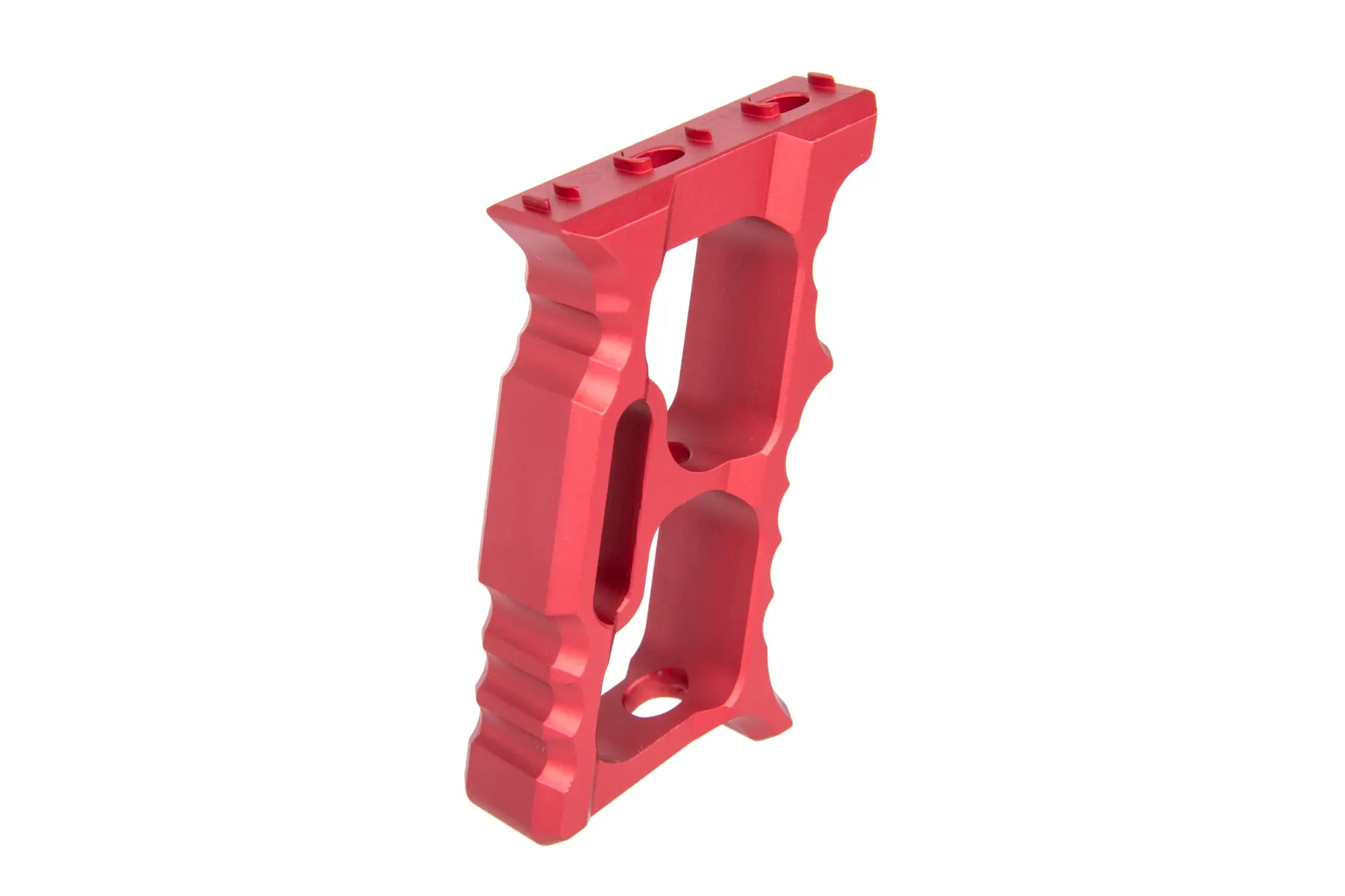 Aluminium angle grip TD Minivert for KeyMod/M-LOK Red-2