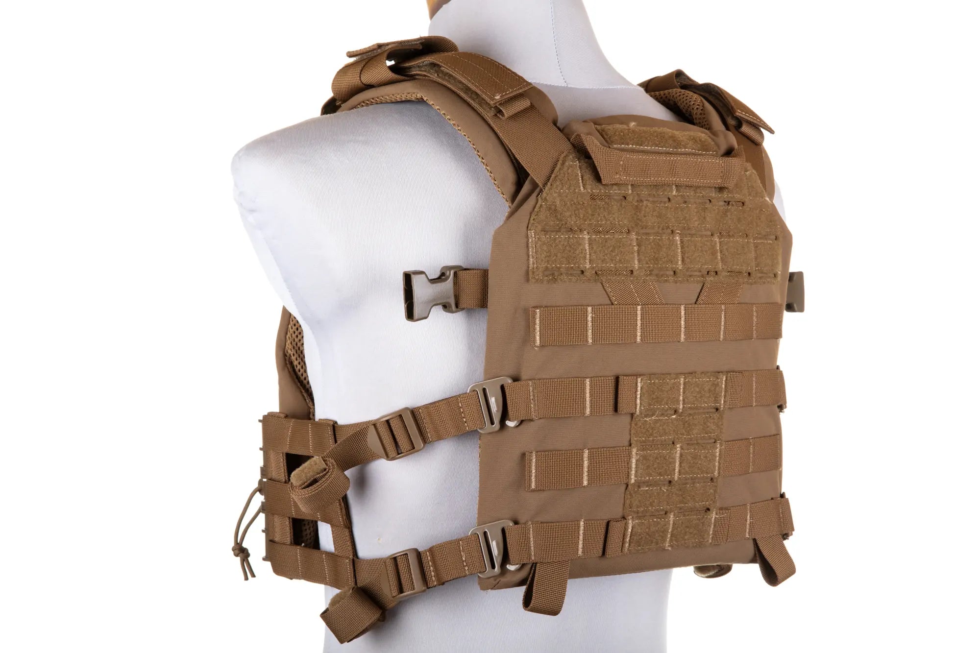 Wosport VE-83 Plate Carrier Tactical Vest Coyote Brown-3