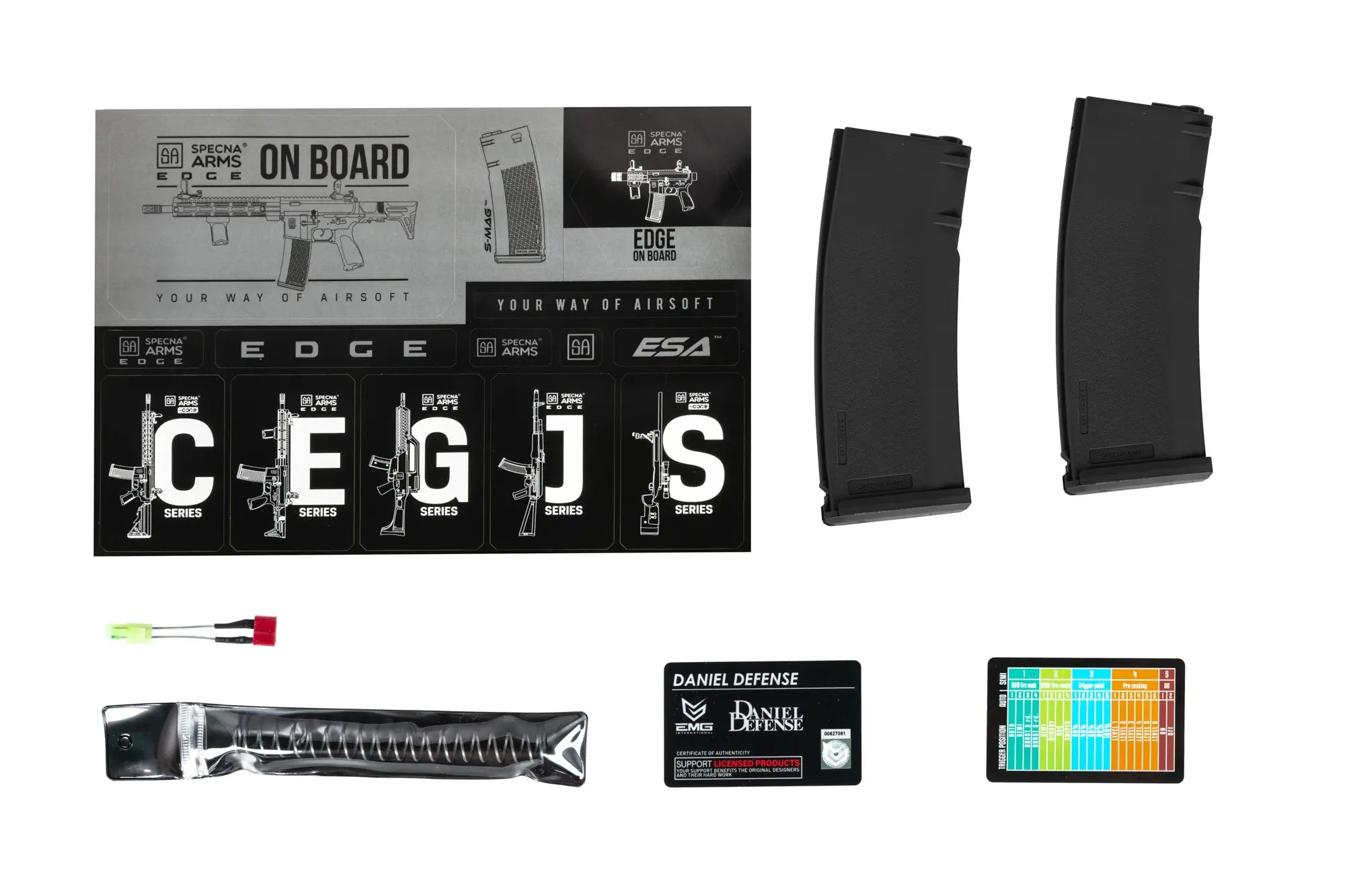 airsoft Specna Arms Daniel Defense® RIS III 12.5'' SA-C28 CORE™ HAL ETU™ Gen.2 Chaos Bronze Carbine-12