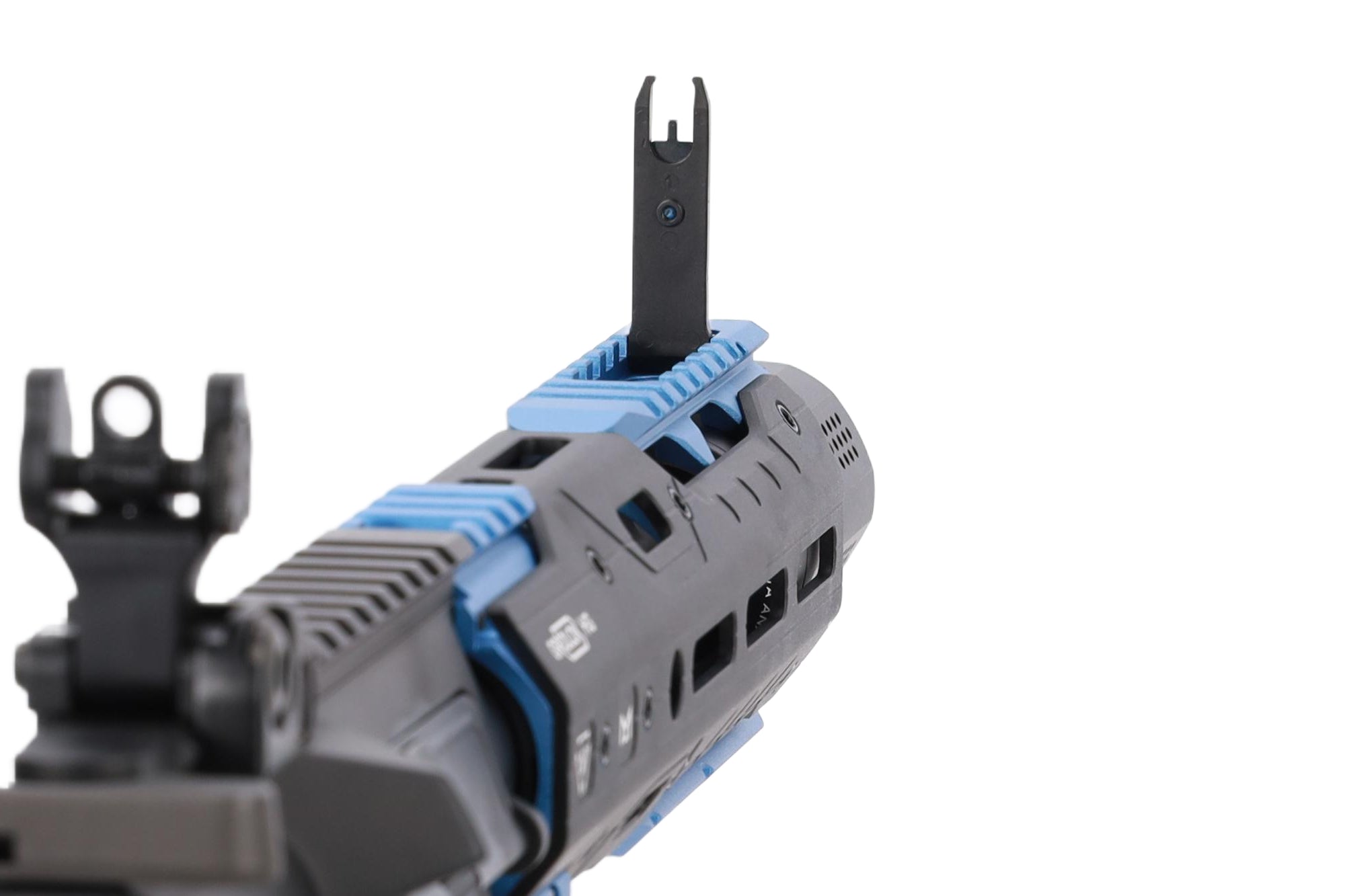 King Arms x Strike Industries Sentinel GRIDLOK® 8.5" Aster SE ETU Black/Blue airsoft Carbine-11