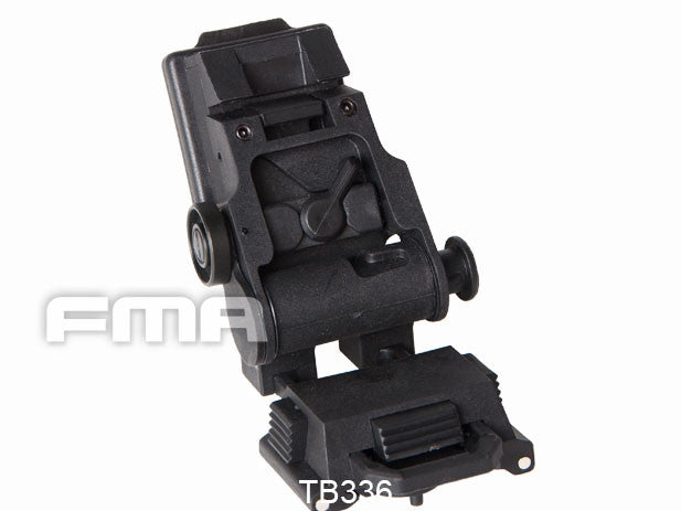 FMA L3G10 Nylon Helmet Mount for NVG PVS-15 / 18 - Black
