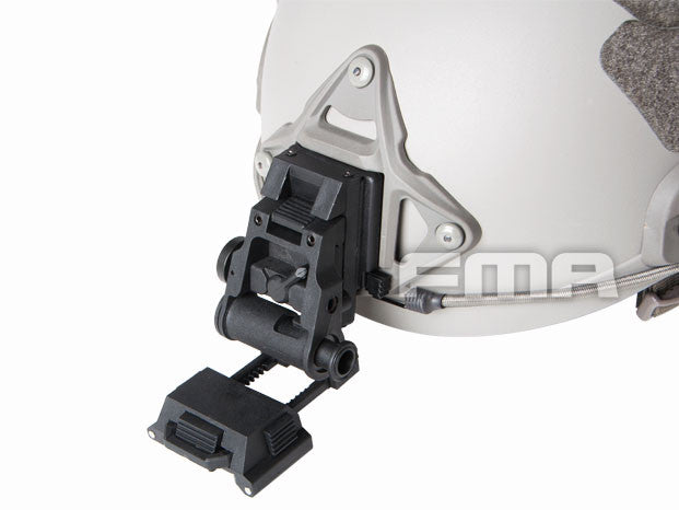 FMA L3G10 Nylon Helmet Mount for NVG PVS-15 / 18 - Black